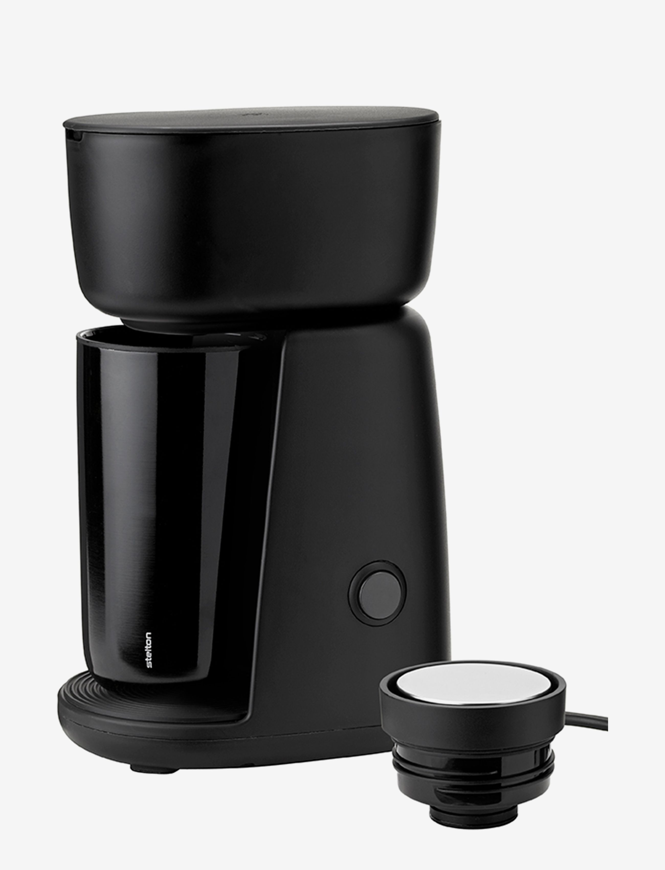 RIG-TIG - FOODIE single cup kaffemaskine 0.4 l. black - espressomaskiner - black - 2