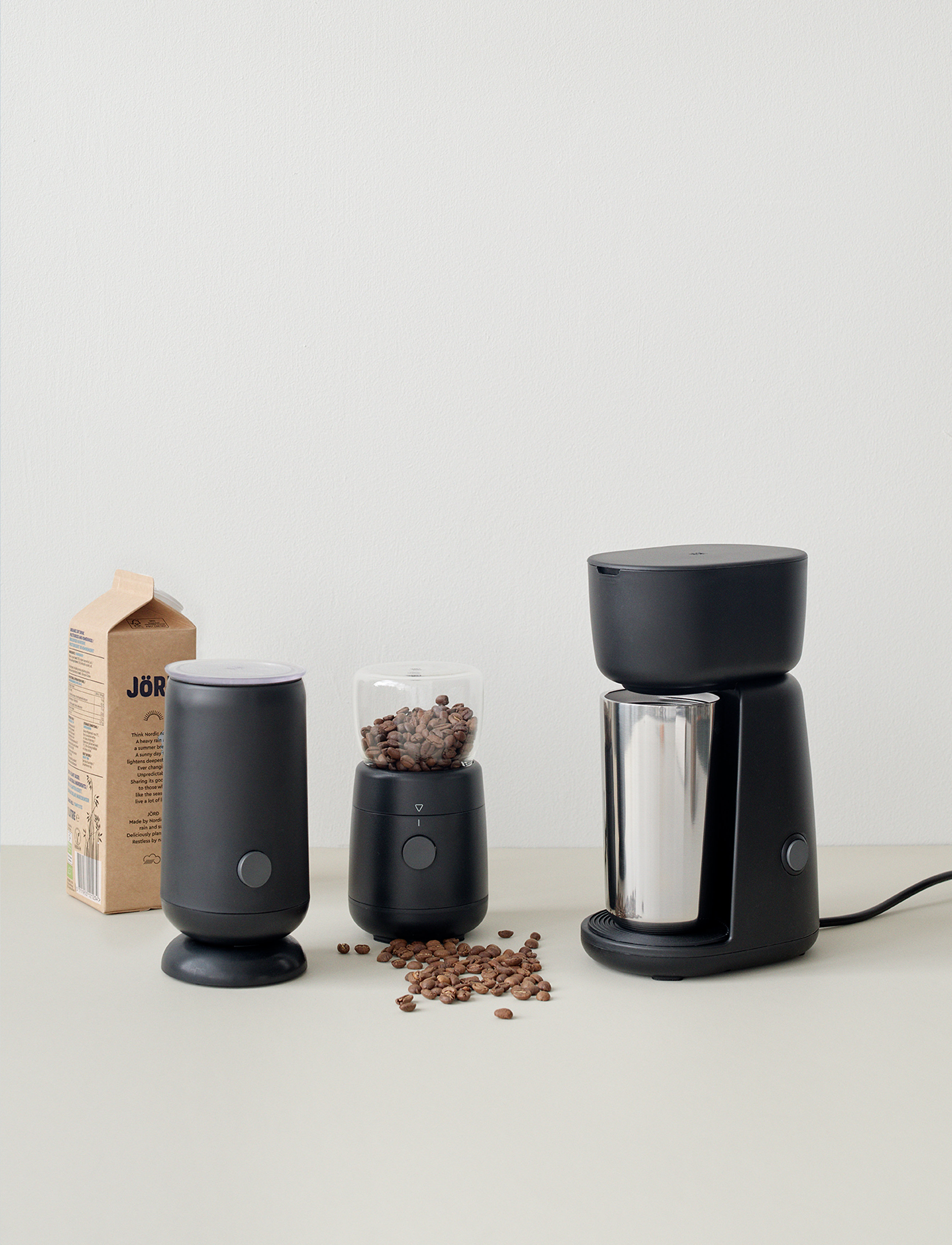 RIG-TIG Foodie Single Cup Kaffemaskine 0.4 L. Black, L, Coffee Makers, Schwarz - Espresso Machines, Homeware