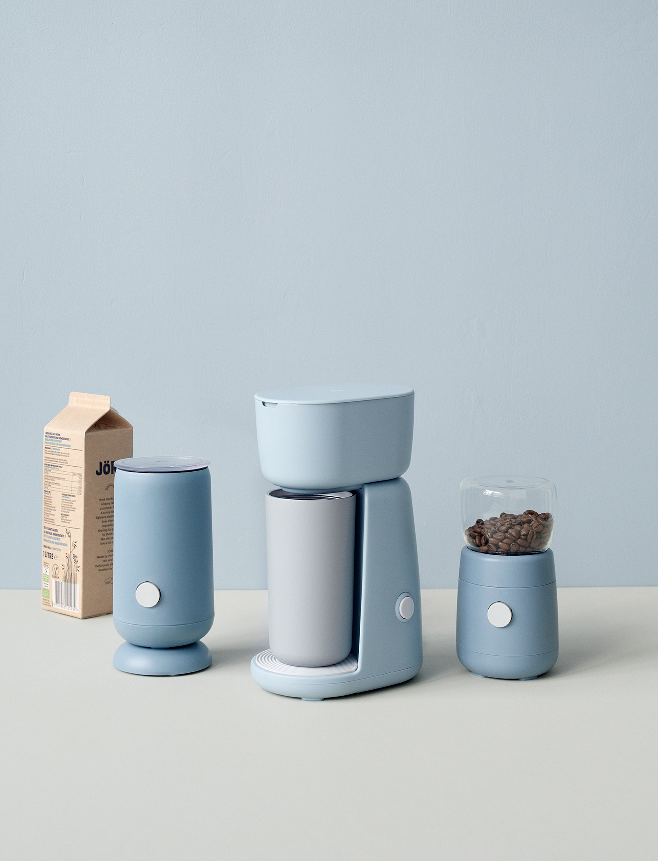 RIG-TIG - FOODIE single cup kaffebryggare 0.4 l. light blue - espresso aparati - light blue - 2
