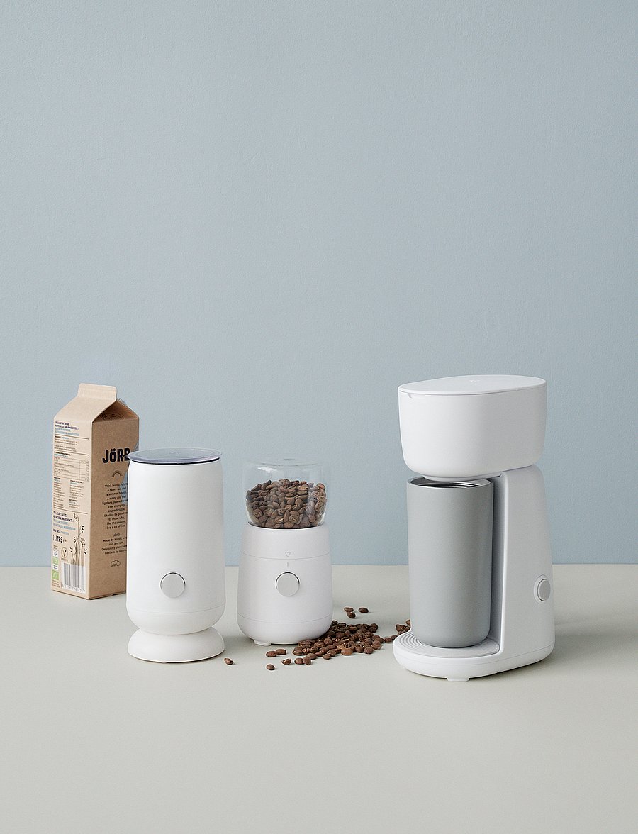 RIG-TIG - FOODIE single cup kaffebryggare 0.4 l. white - kohvimasinad - white - 0