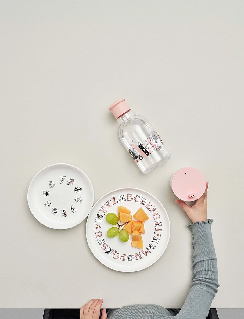 RIG-TIG - Moomin ABC tallrik Ø 20 cm Moomin salmon - frühstücksteller - salmon - 0