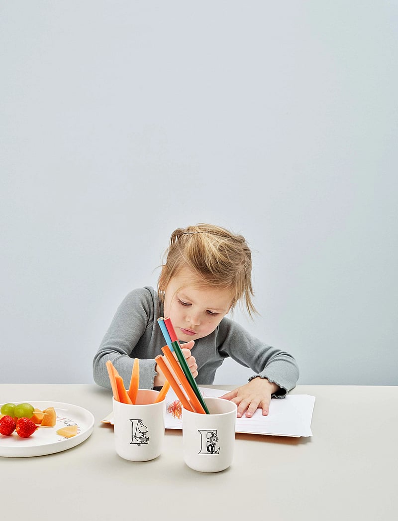 RIG-TIG - Moomin ABC tallrik Ø 20 cm Moomin salmon - frühstücksteller - salmon - 4