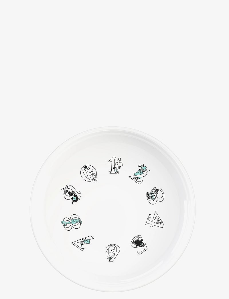 RIG-TIG - Moomin ABC skål Ø 15 cm Moomin turqouise - geschenke unter 30€ - turqouise - 0