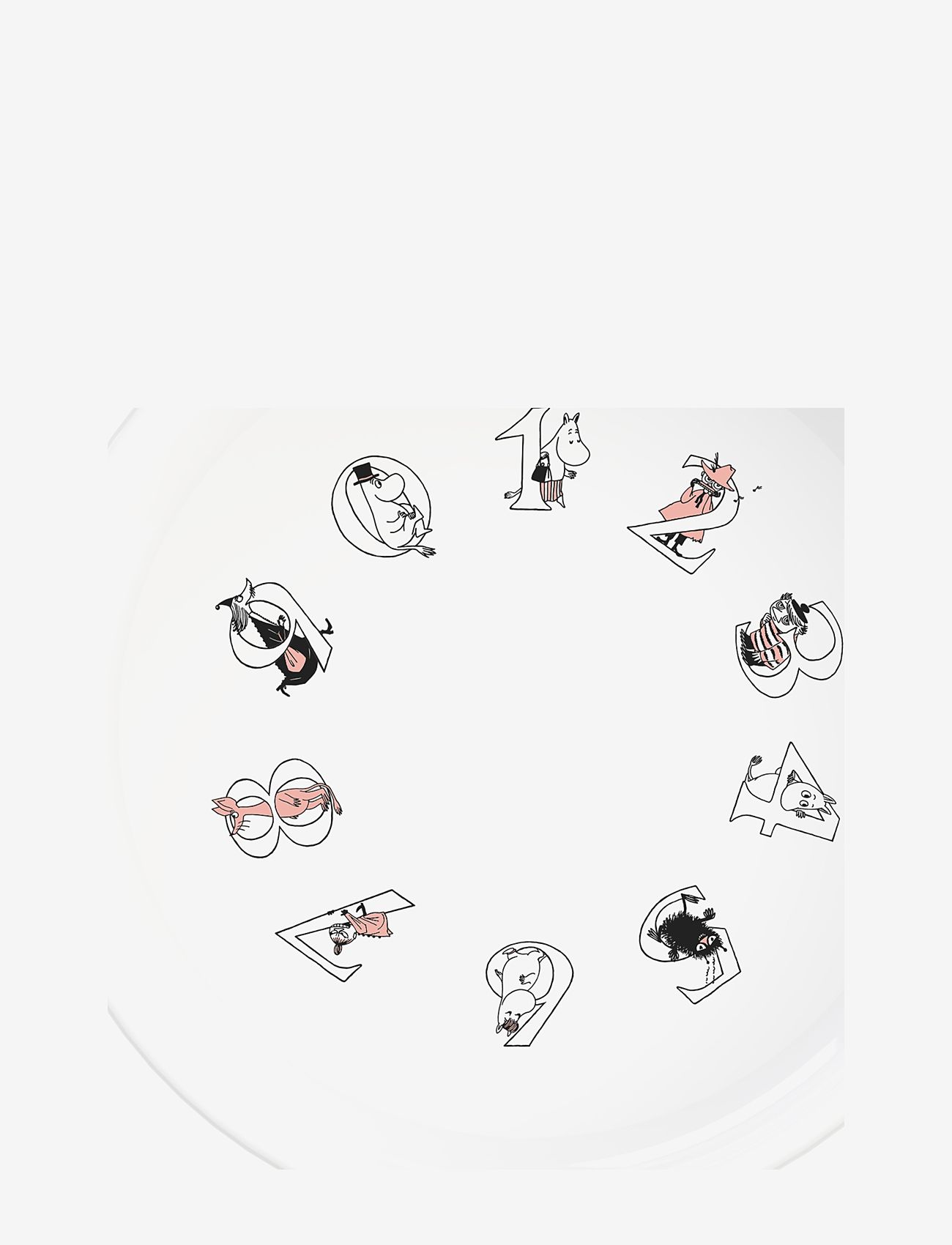 RIG-TIG - Moomin ABC skål Ø 15 cm Moomin salmon - tiefe teller - salmon - 0