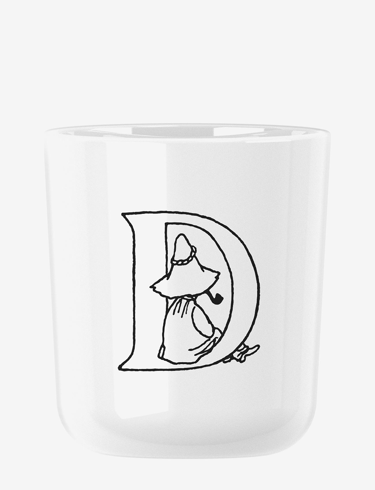 RIG-TIG - Moomin ABC mugg - D 0.2 l. Moomin white - espressotassen - white - 1