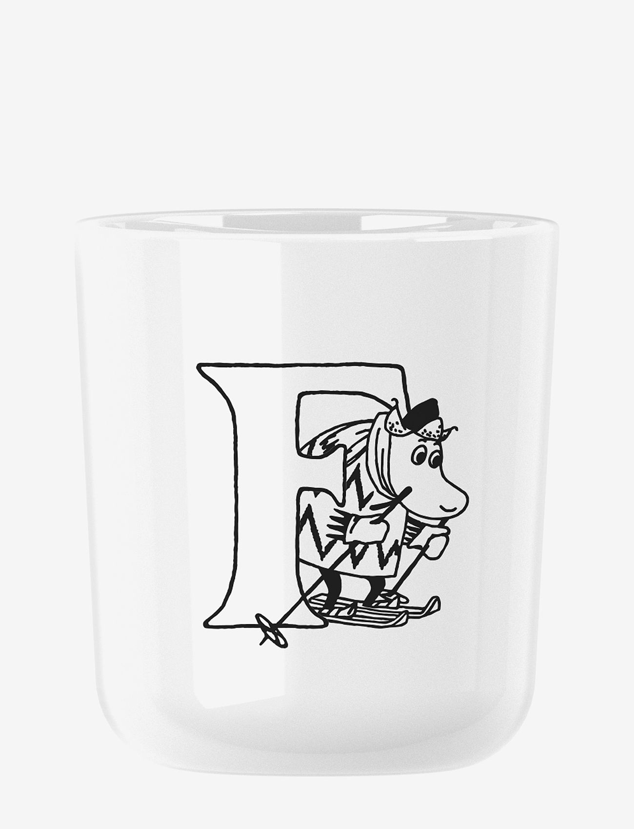 RIG-TIG - Moomin ABC mugg - F 0.2 l. Moomin white - lowest prices - white - 0