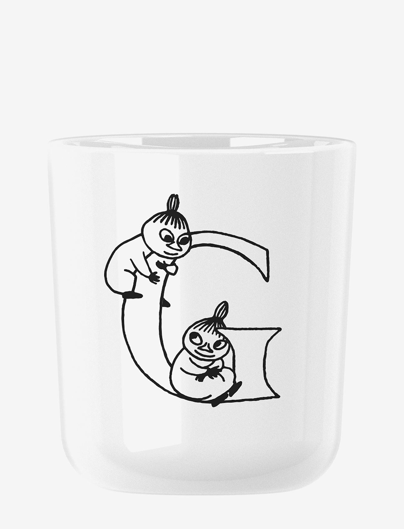 RIG-TIG - Moomin ABC mugg - G 0.2 l. Moomin white - filiżanki do espresso - white - 1