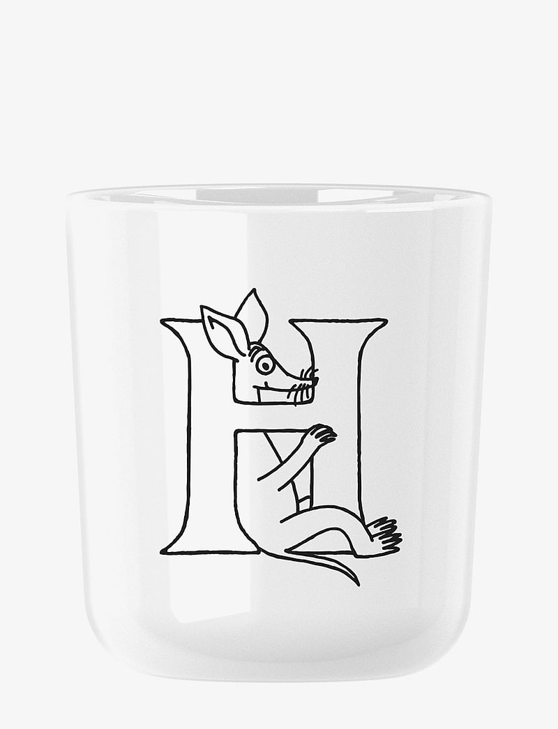 RIG-TIG - Moomin ABC mugg - H 0.2 l. Moomin white - geschenke unter 30€ - white - 0