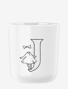 Moomin ABC mugg - J 0.2 l. Moomin white, RIG-TIG
