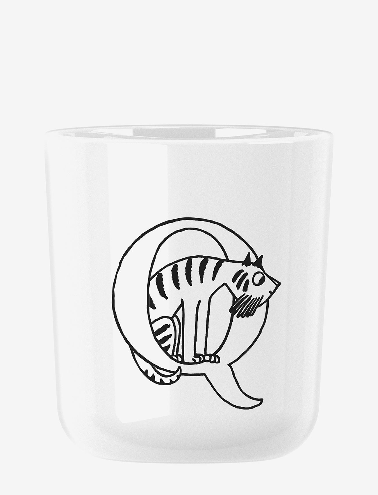 RIG-TIG - Moomin ABC mugg - Q 0.2 l. Moomin white - white - 0