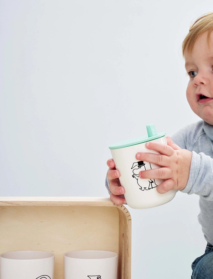RIG-TIG - Moomin ABC dricklock till mugg Moomin turqouise - die niedrigsten preise - turqouise - 2