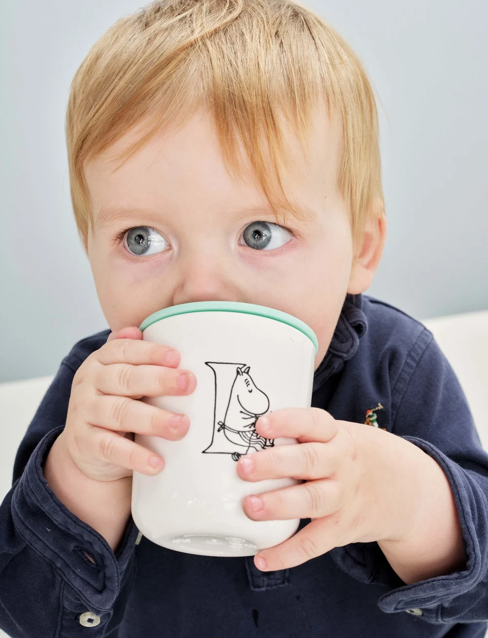 RIG-TIG - Moomin ABC dricklock till mugg Moomin turqouise - joogitassid - turqouise - 3
