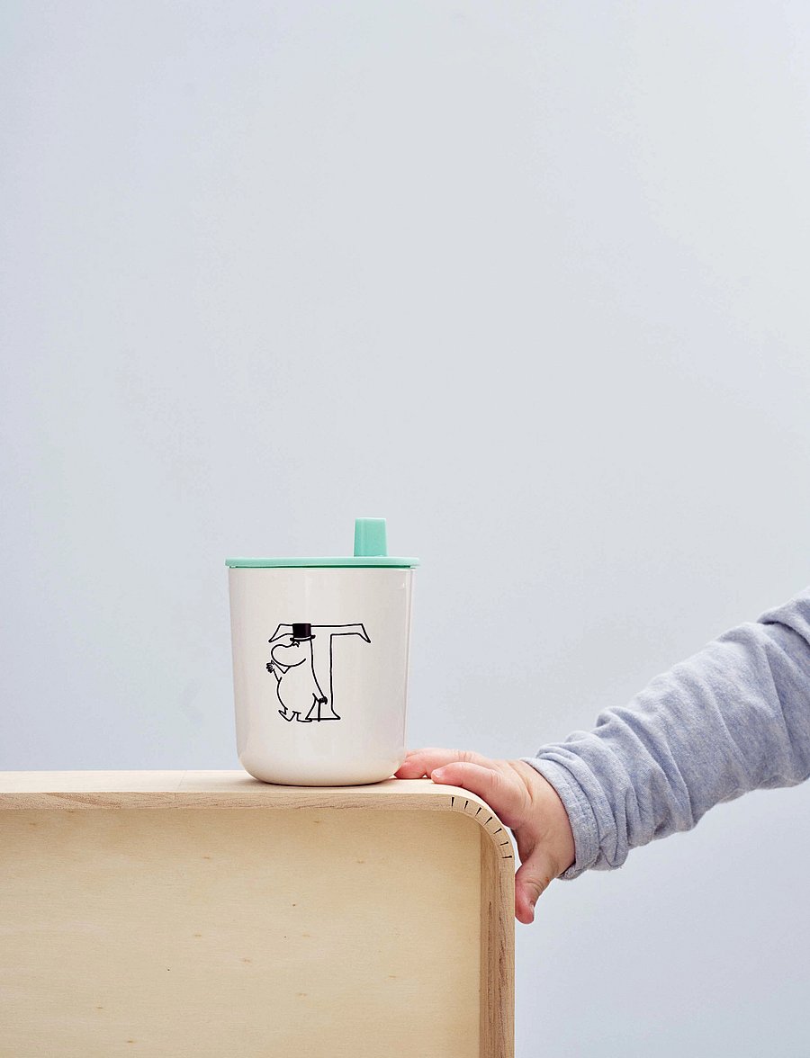 RIG-TIG - Moomin ABC dricklock till mugg Moomin turqouise - die niedrigsten preise - turqouise - 5