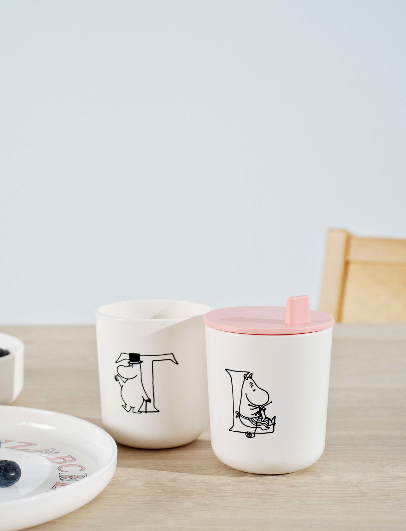 RIG-TIG - Moomin ABC dricklock till mugg Moomin salmon - babyflaschen - salmon - 1