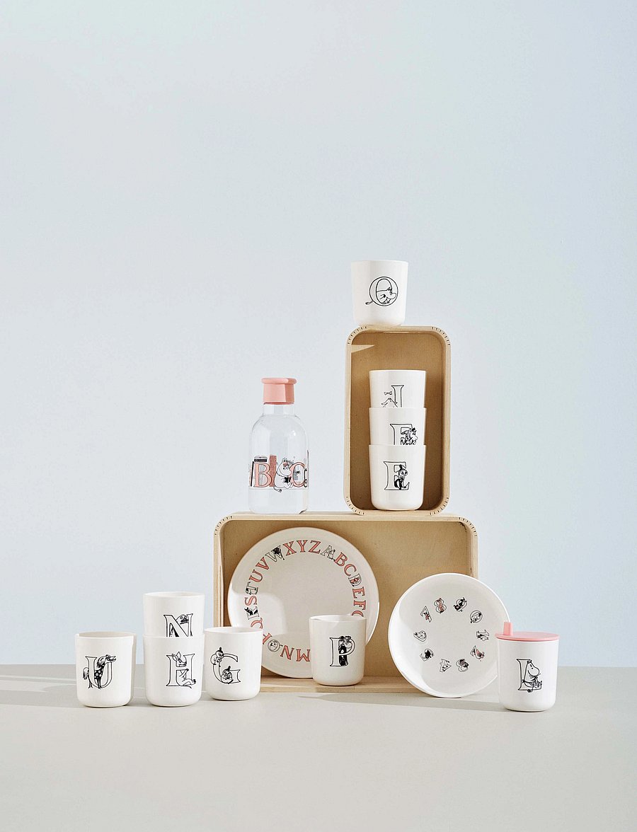 RIG-TIG - Moomin ABC dricklock till mugg Moomin salmon - madalaimad hinnad - salmon - 3