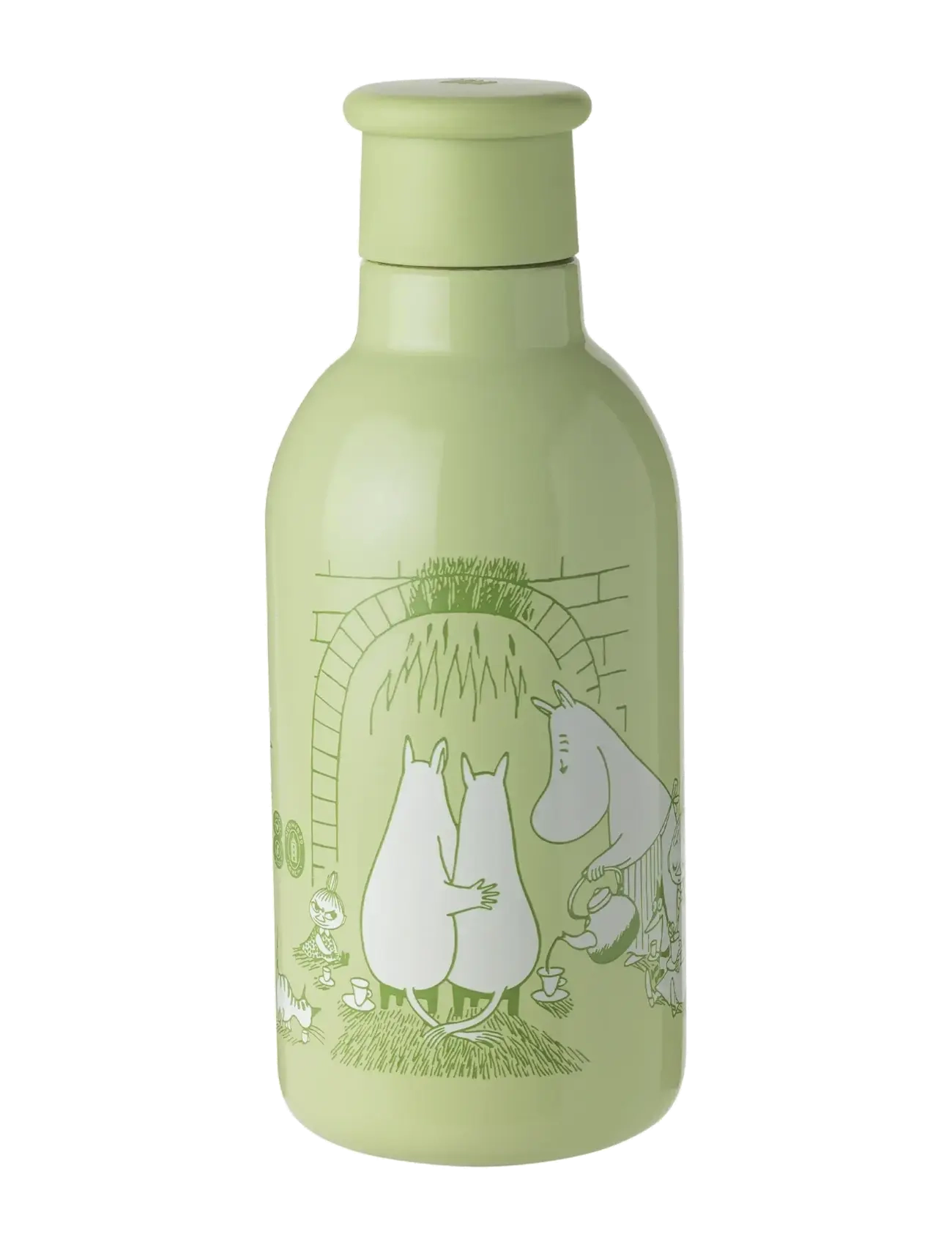 RIG-TIG Drink-It Termoflaske 0.5 L. Moomin Einrichtung Grün - 0.5 L - Unisex