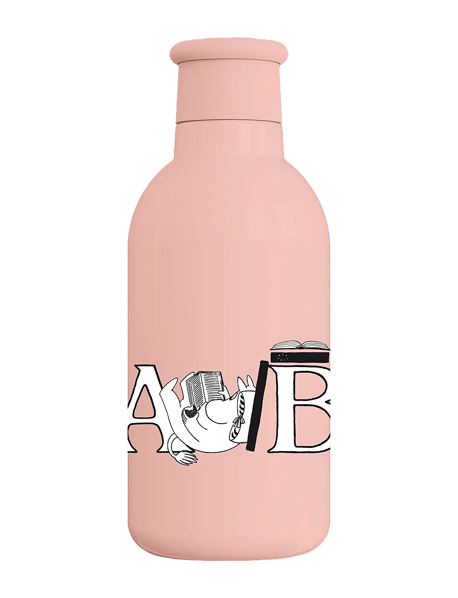 RIG-TIG - RIG-TIG Moomin ABC vacuum insulated bottle 0.5 l. Moomin salmon - thermosflaschen - moomin salmon - 1