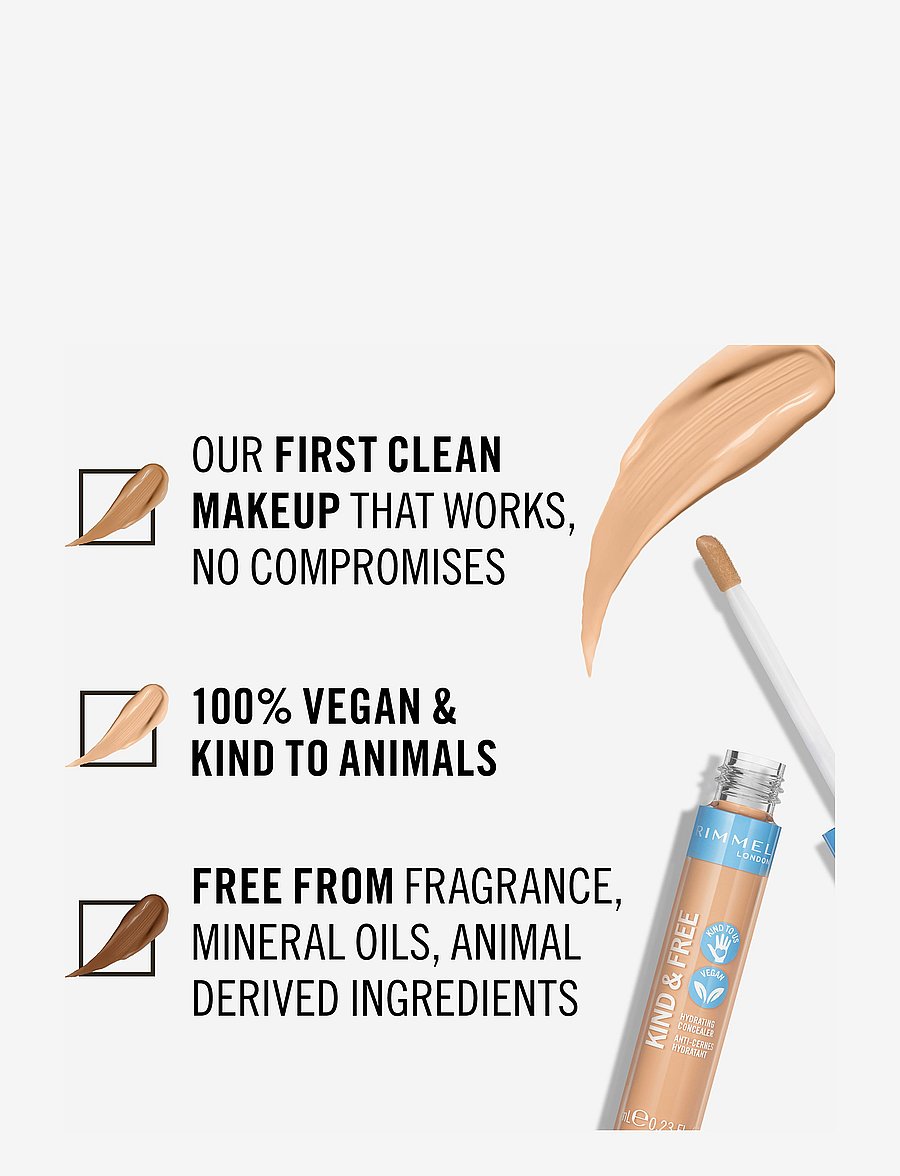 Rimmel - RIMMEL Kind & Free concealer - makeup - 10 fair - 3