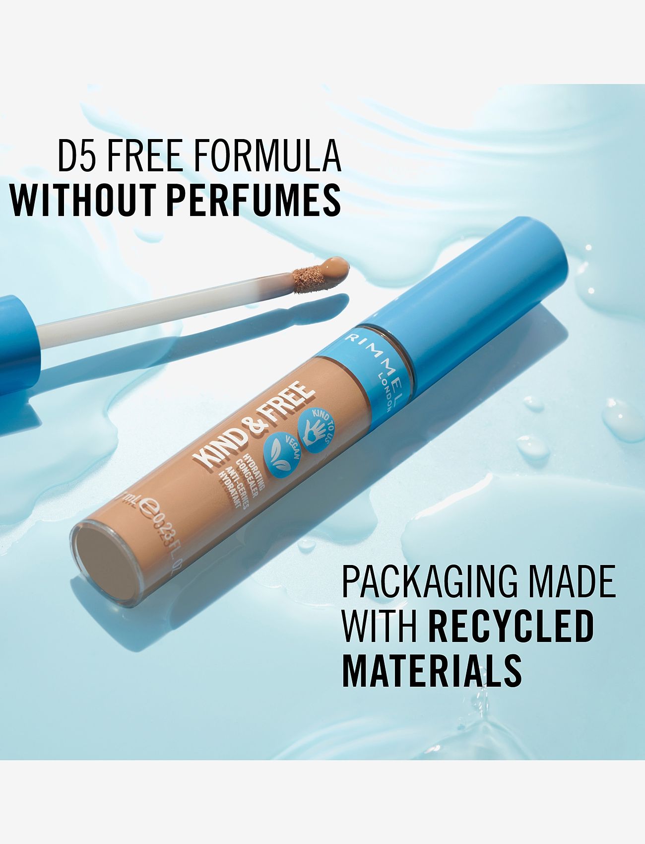 Rimmel - RIMMEL Kind & Free concealer - makeup - 60 deep - 5