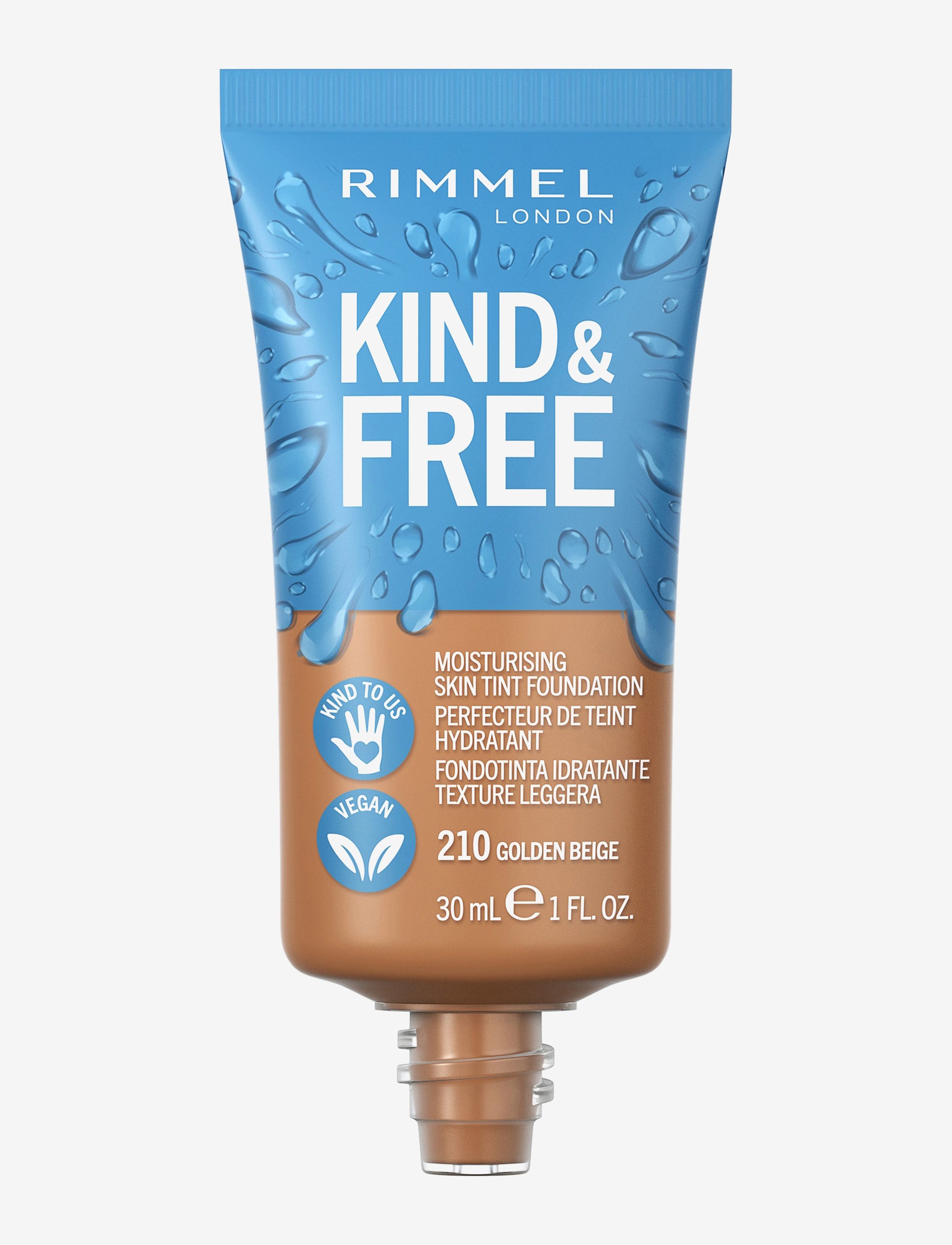 Rimmel - RIMMEL Kind&Free skin tint - makeup - 200 soft beige - 1