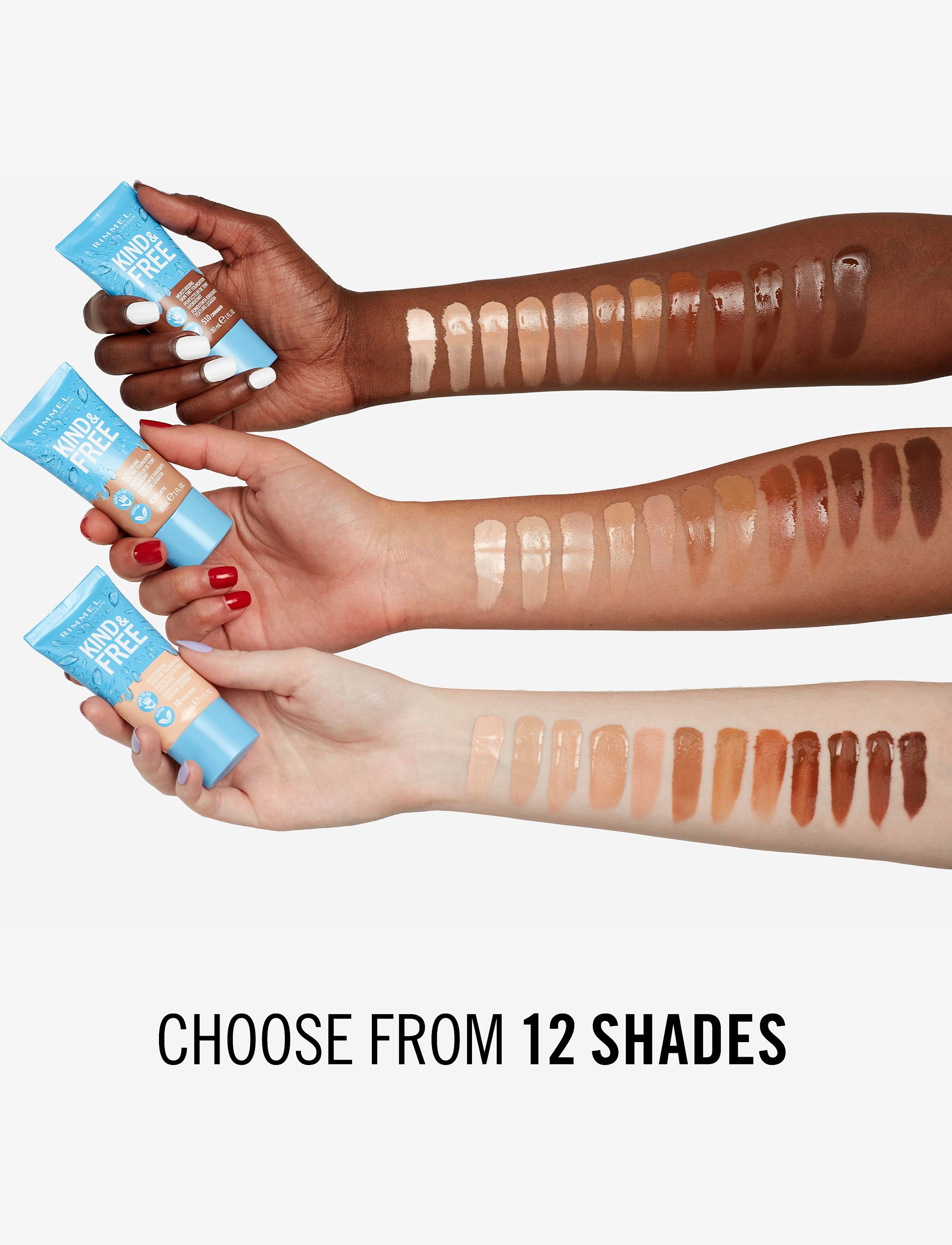 Rimmel - RIMMEL Kind&Free skin tint - makeup - 200 soft beige - 5