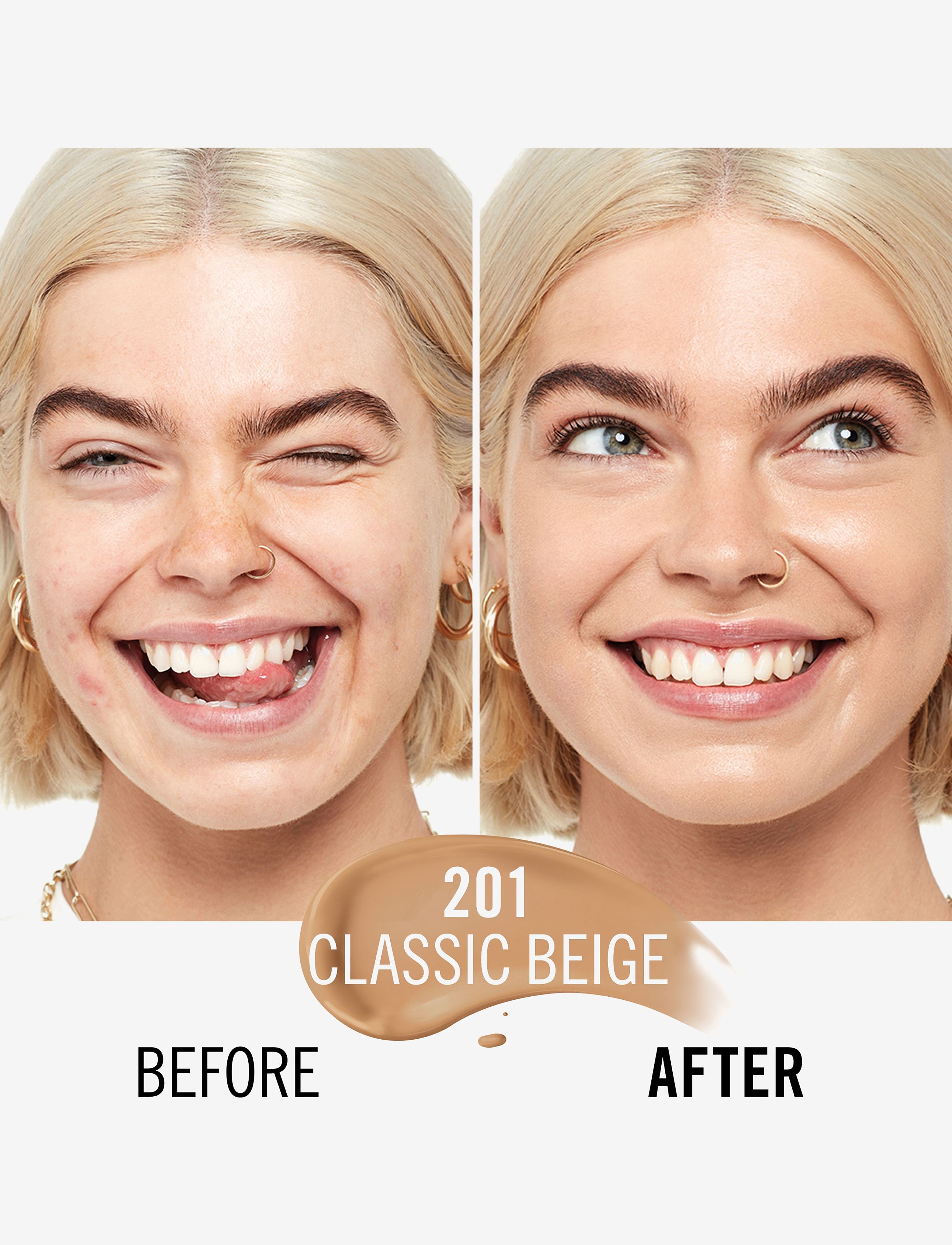 Rimmel - RIMMEL Kind&Free skin tint - makeup - 201 classic beige - 4