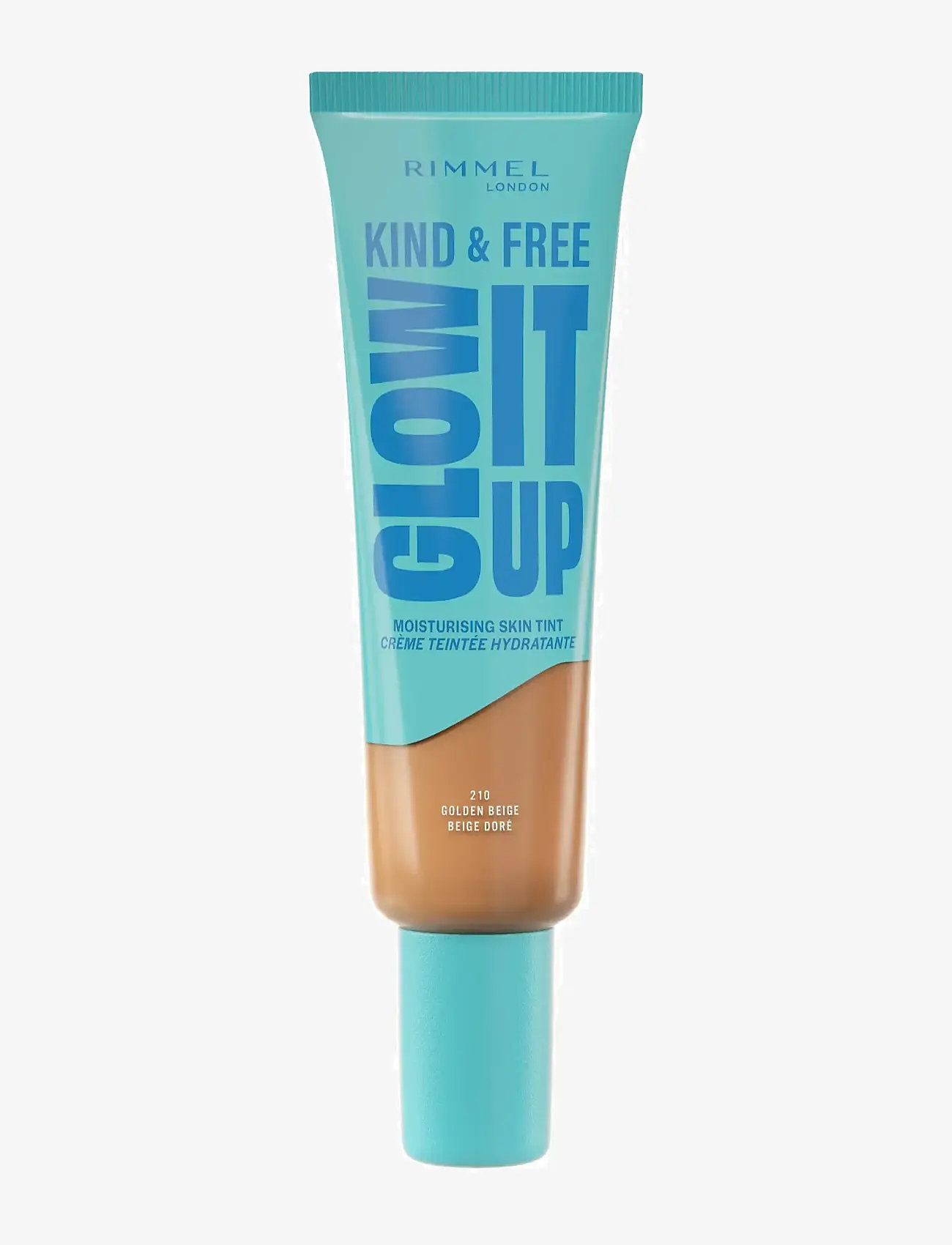 Rimmel Kind&Free skin tint Golden beige 210 30.00 ML - Smink - GOLDEN BEIGE 210 / natural