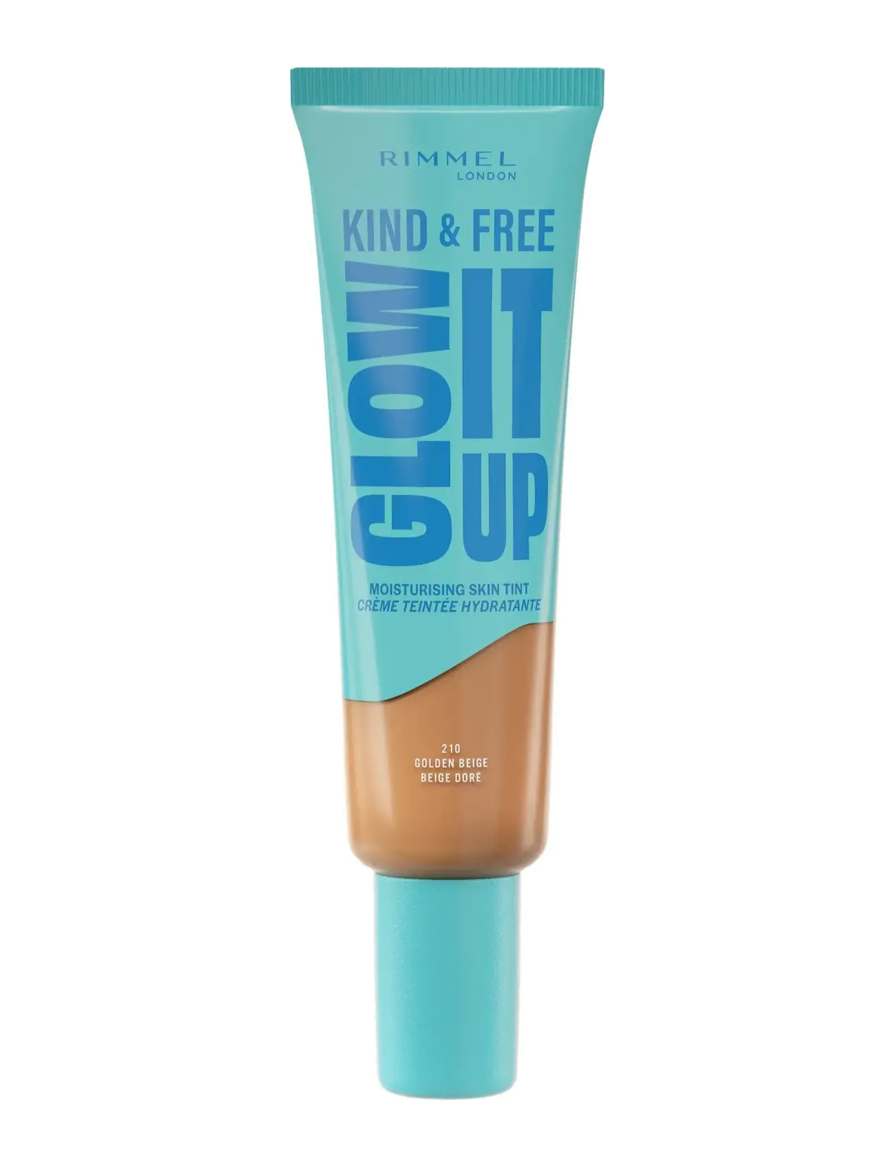 Rimmel Kind&Free skin tint Golden beige 210 30.00 ML - Kampagne - GOLDEN BEIGE 210 / natural