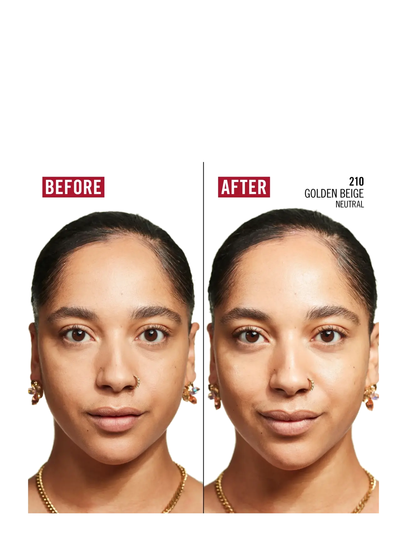 Rimmel - Kind&Free skin tint Golden beige 210 30.00 ML - makeup - golden beige 210 - 4
