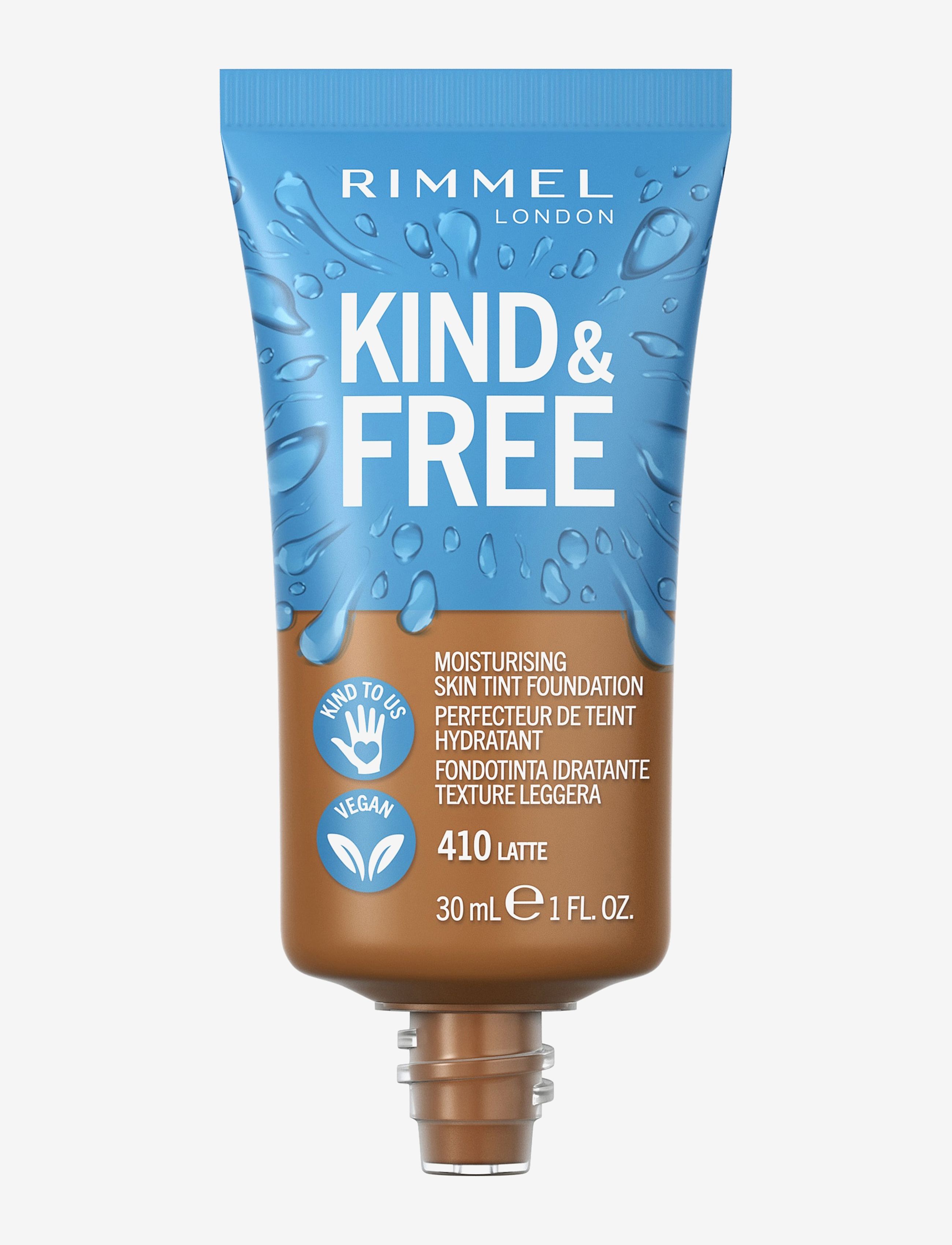 Rimmel - RIMMEL Kind&Free skin tint - meikit - 410 latte - 1