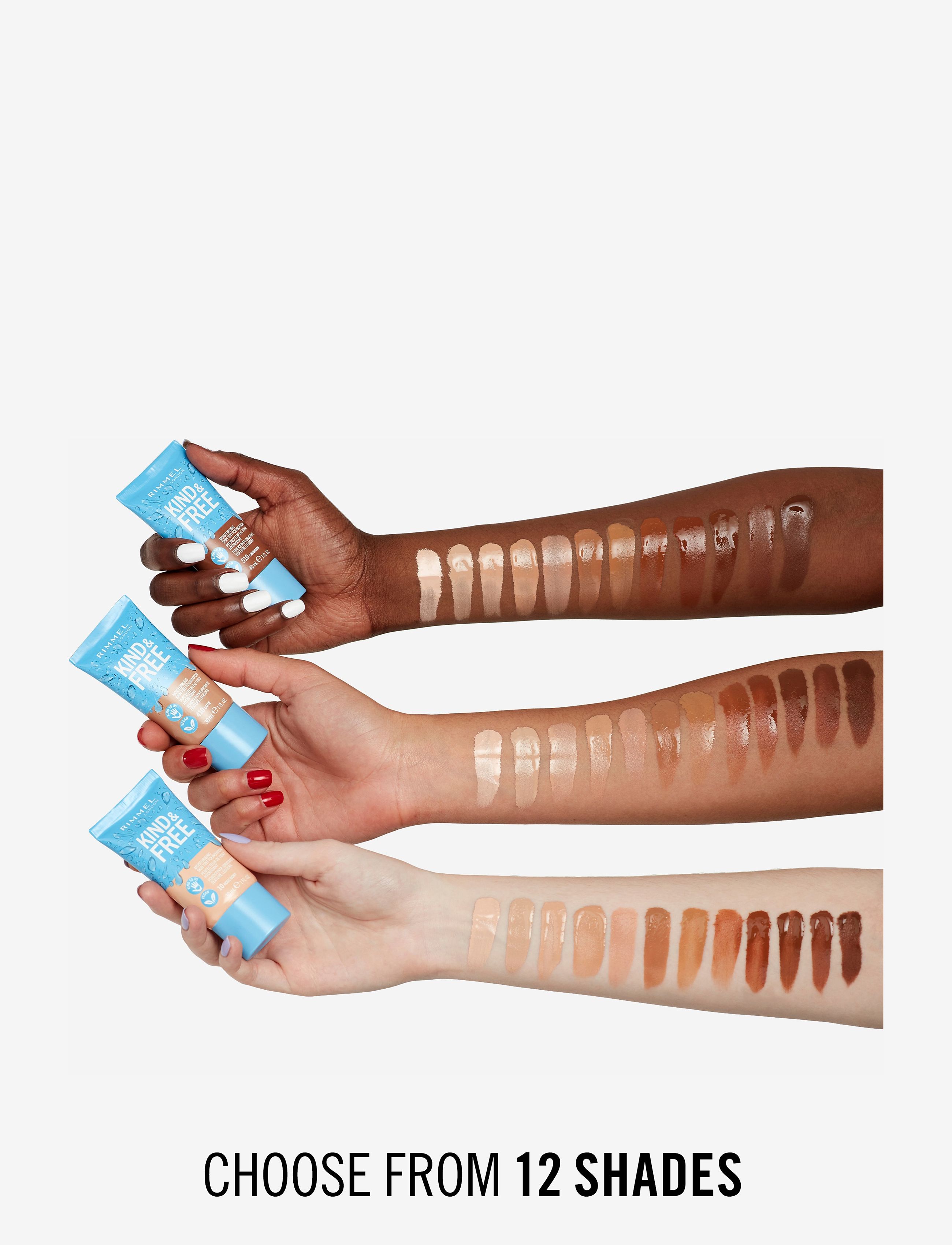 Rimmel - RIMMEL Kind&Free skin tint - meikit - 410 latte - 5