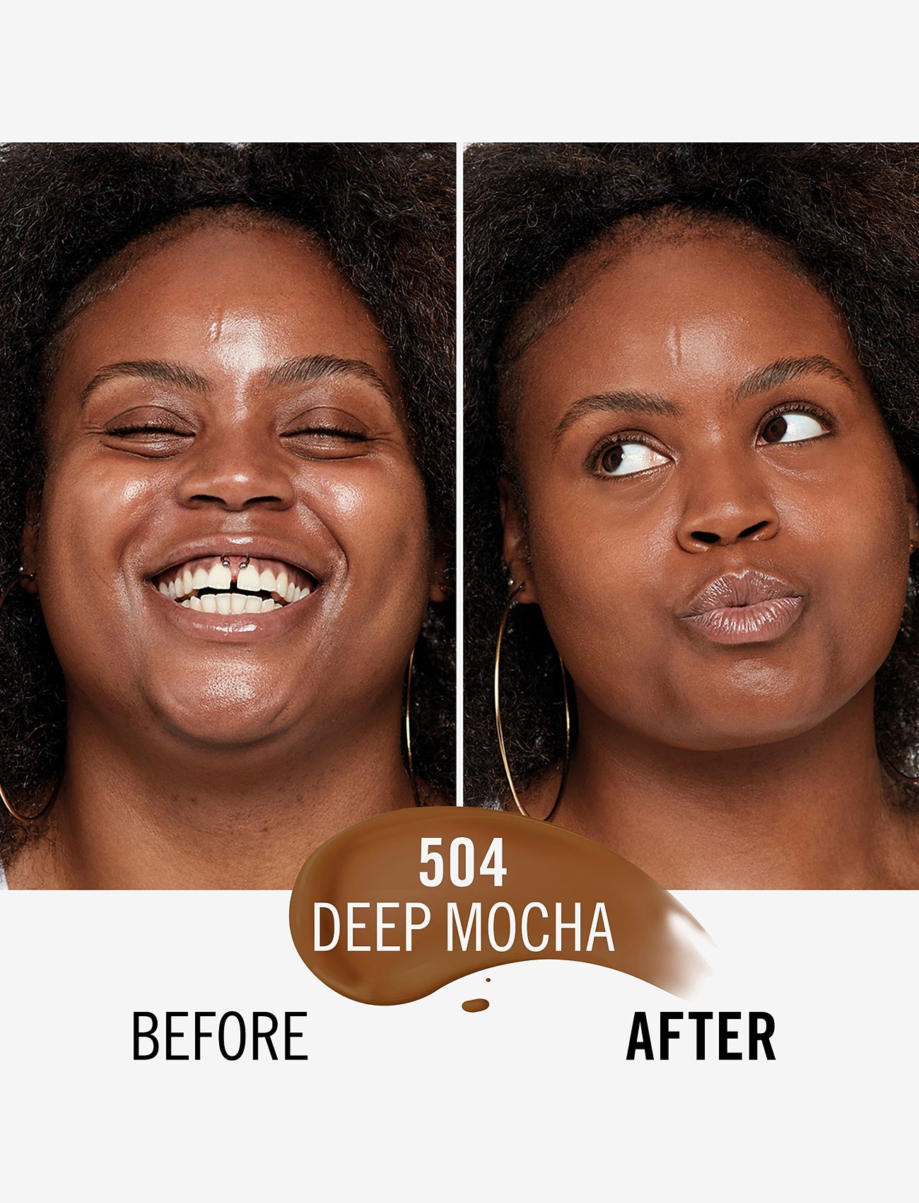 Rimmel - RIMMEL Kind&Free skin tint - makeup - 504 deep mocha - 4