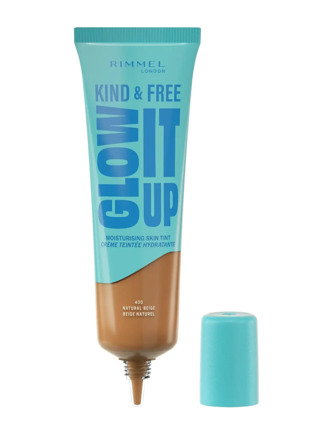 Rimmel - Kind&Free skin tint Natural beige 400 30.00 ML - sminke - natural beige 400 - 3