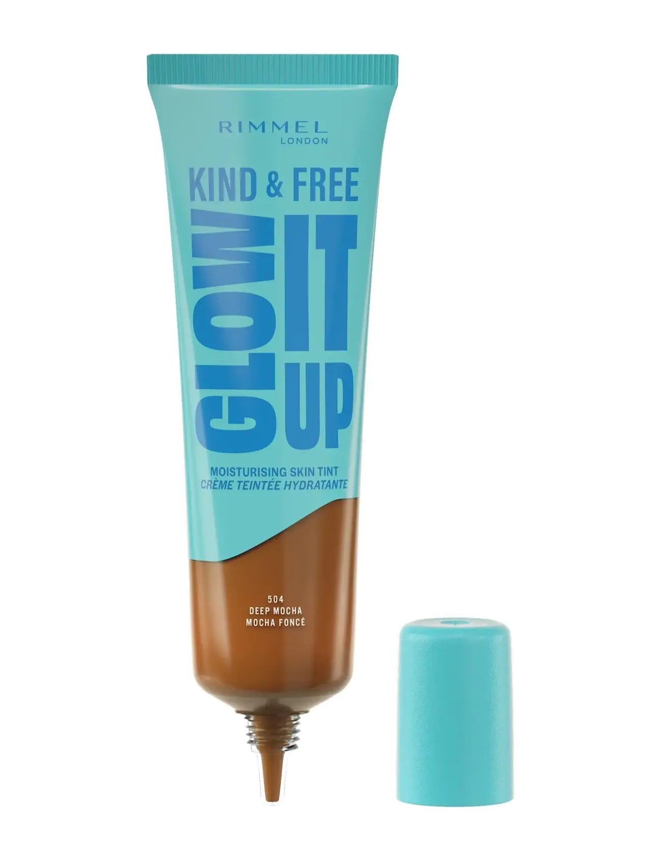 Rimmel - Kind&Free skin tint Deep Mocha 504 30.00 ML - festtøj til outletpriser - deep mocha 504 - 3