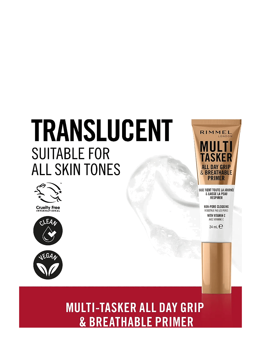 Rimmel - Multi Tasker All day grip clear primer 24.00 ML - all day grip clear primer - 1