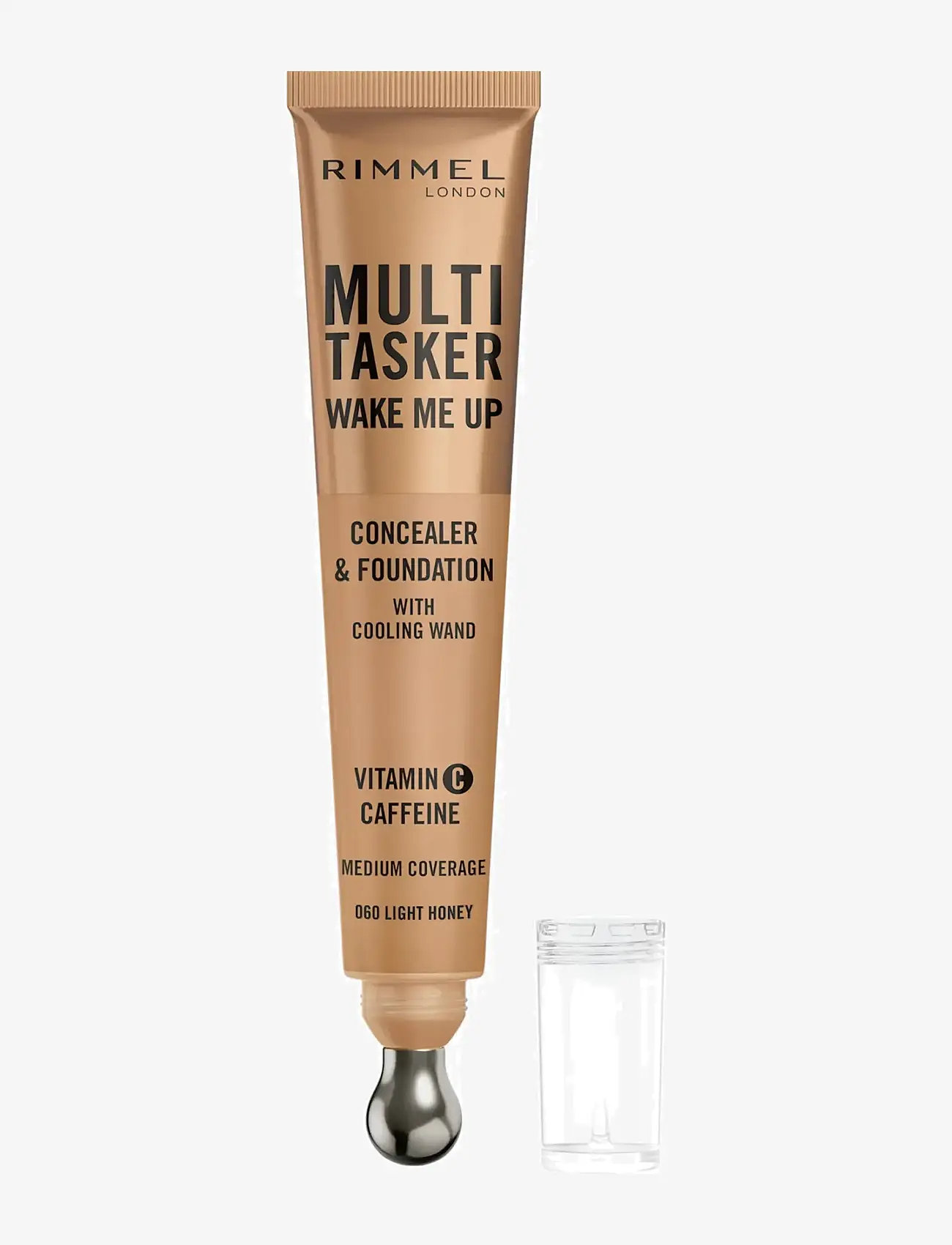 Rimmel - Multi Tasker Wake Me Up Concealer & Foundation Light Honey 060 20.0 ML - makeup - concealer foundation light honey 060 - 0