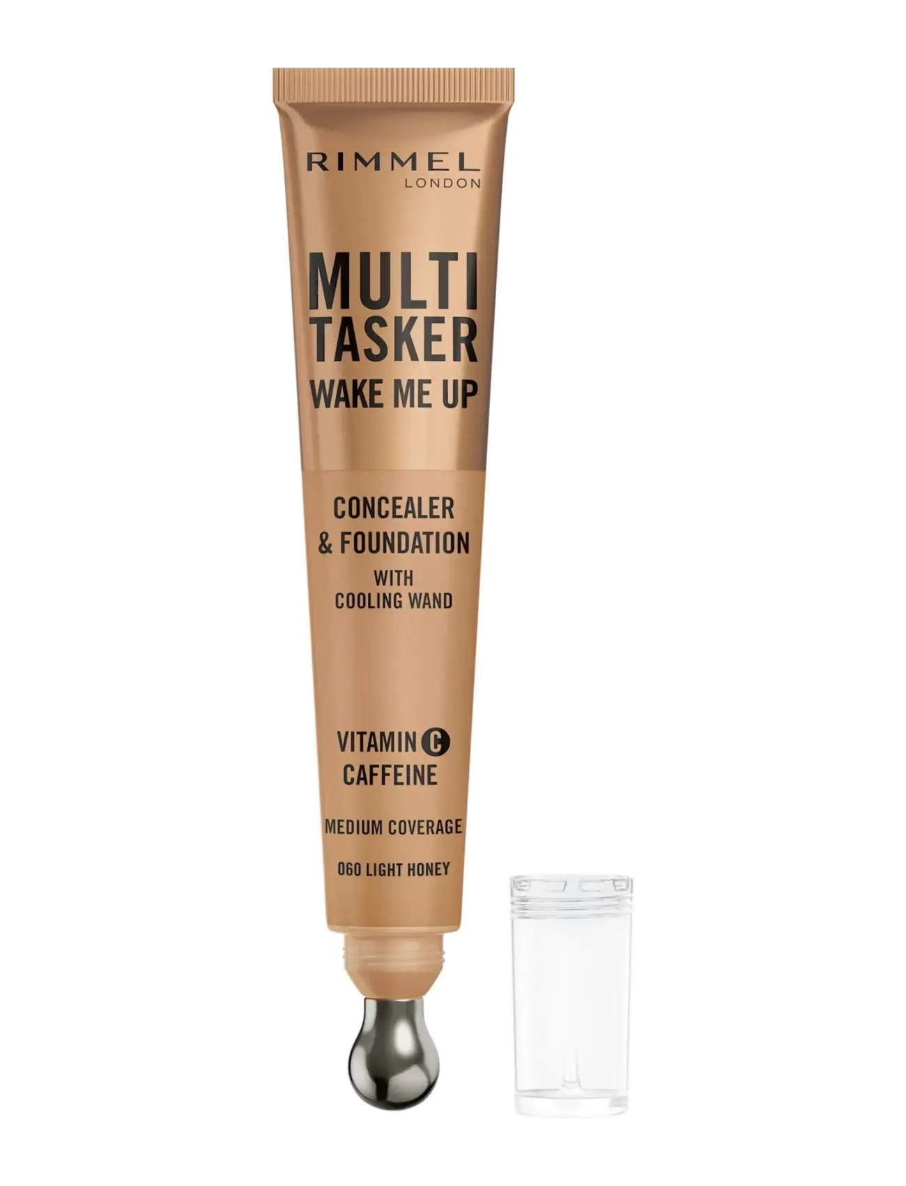 Rimmel Multi Tasker Wake Me Up Concealer & Foundation Light Honey 060 20.0 ML - Rimmel - CONCEALER FOUNDATION LIGHT HONEY 060 / natural