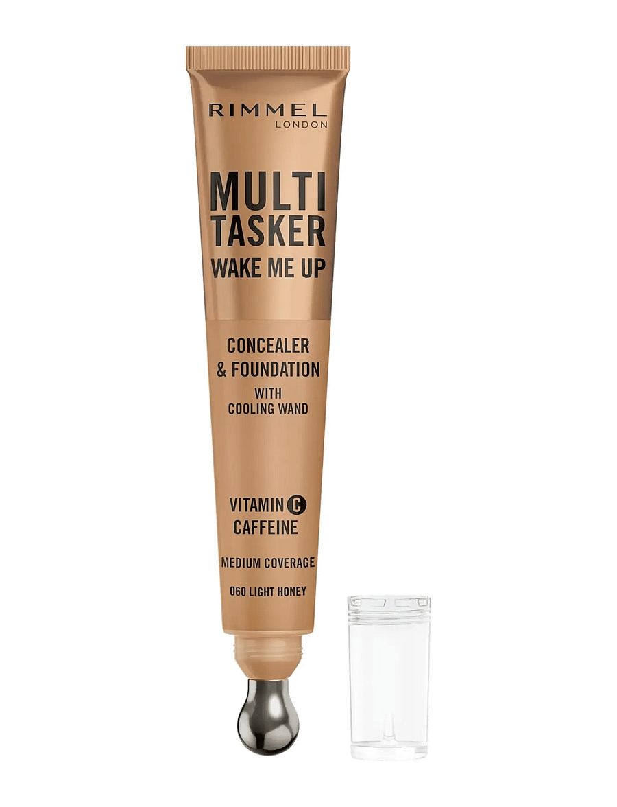 Rimmel - Multi Tasker Wake Me Up Concealer & Foundation Light Honey 060 20.0 ML - makeup - concealer foundation light honey 060 - 0