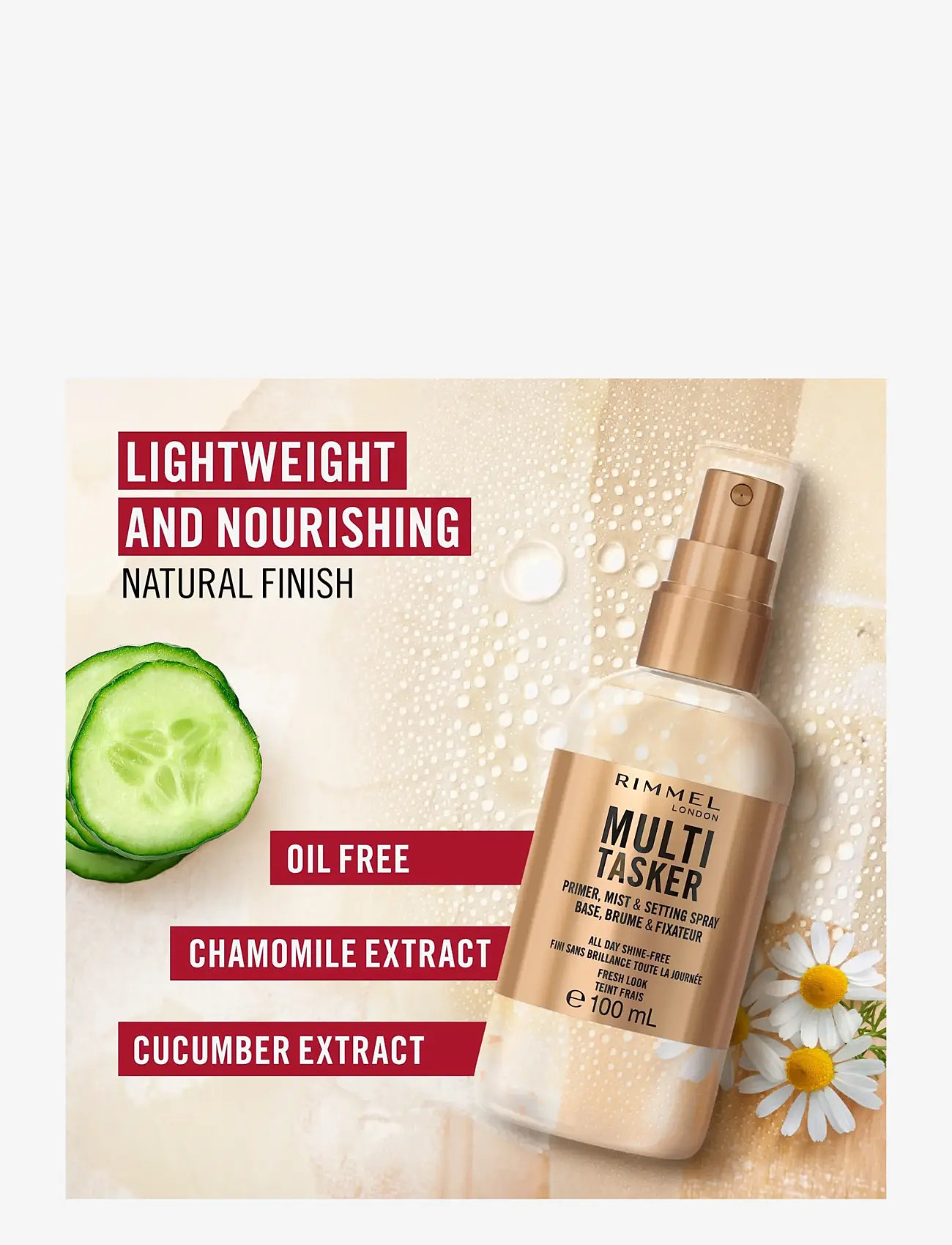 Rimmel - Multi Tasker Setting spray 100.00 ML - skintonic & toner - setting spray - 3