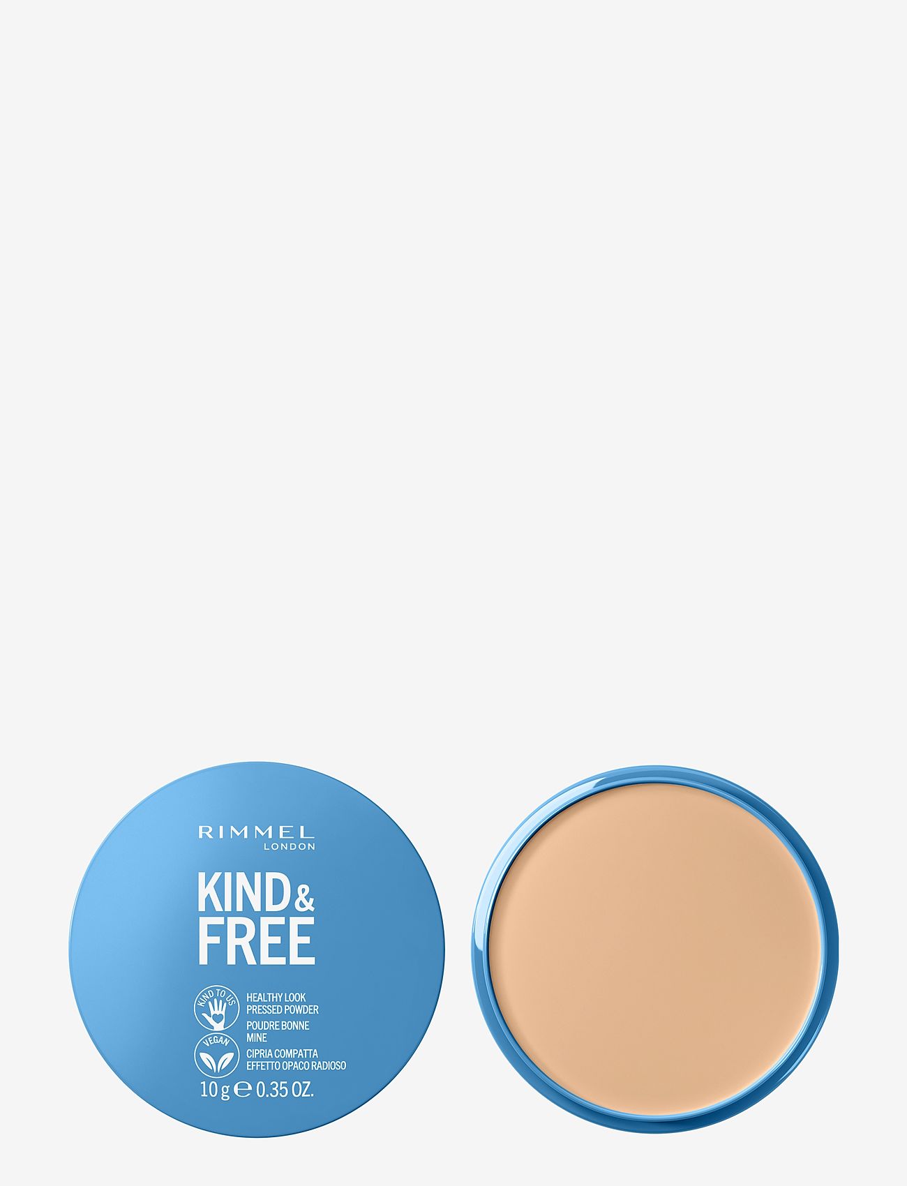 Rimmel - RIMMEL Kind &Free pressed powder - makeup - 10 fair - 0
