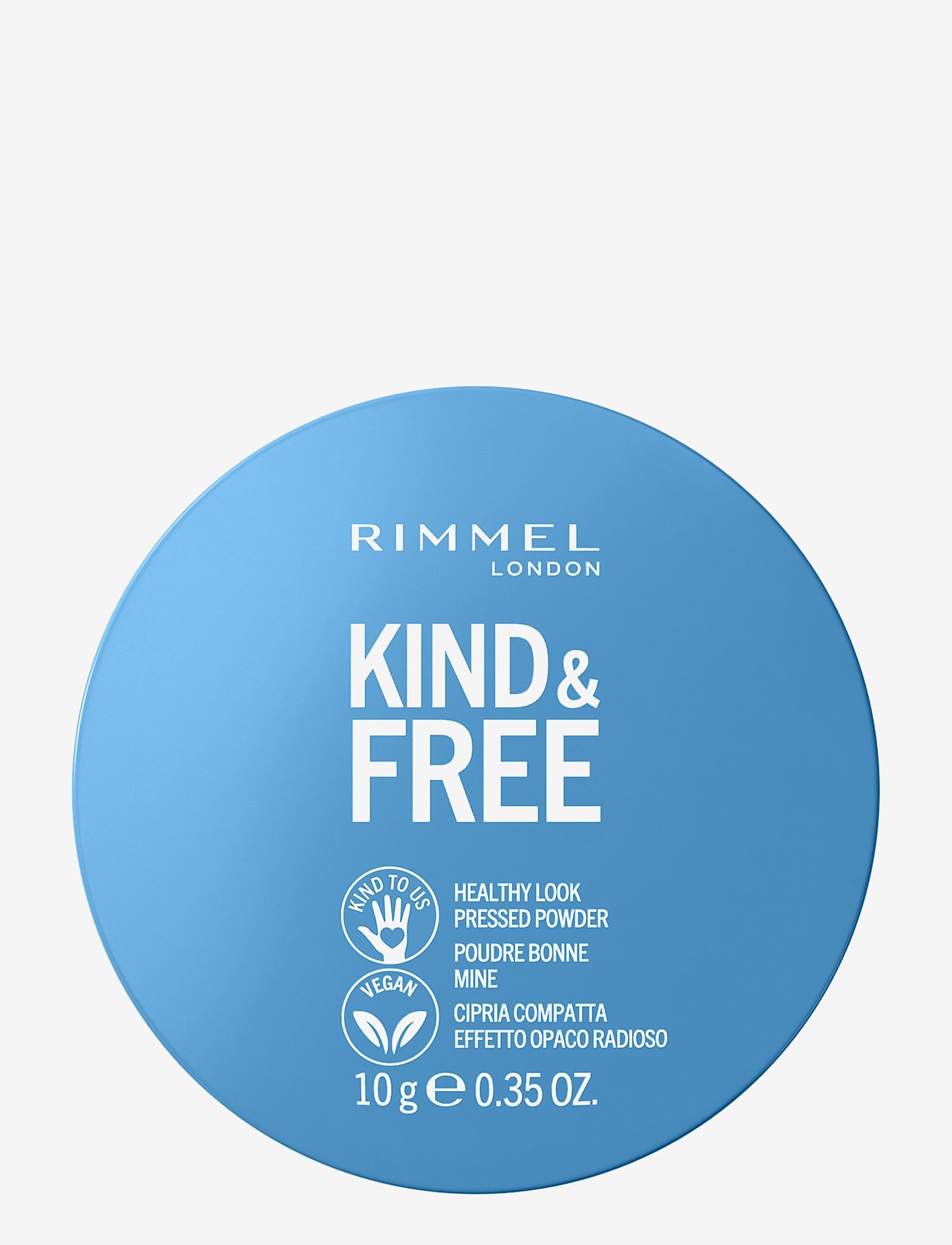 Rimmel - RIMMEL Kind &Free pressed powder - makeup - 10 fair - 1