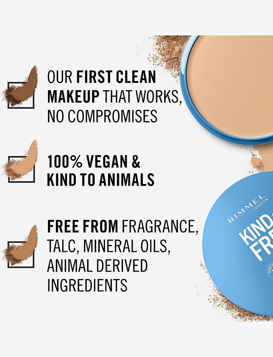Rimmel - RIMMEL Kind &Free pressed powder - makeup - 10 fair - 3