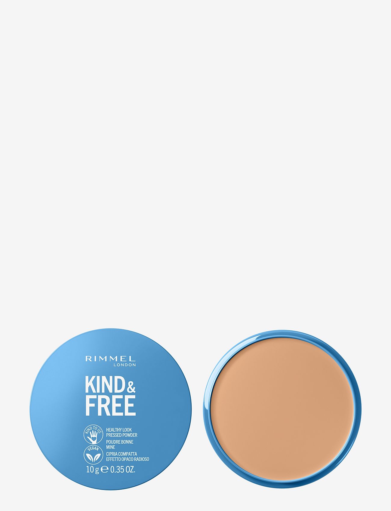 Rimmel - RIMMEL Kind &Free pressed powder - meikit - 20 light - 0
