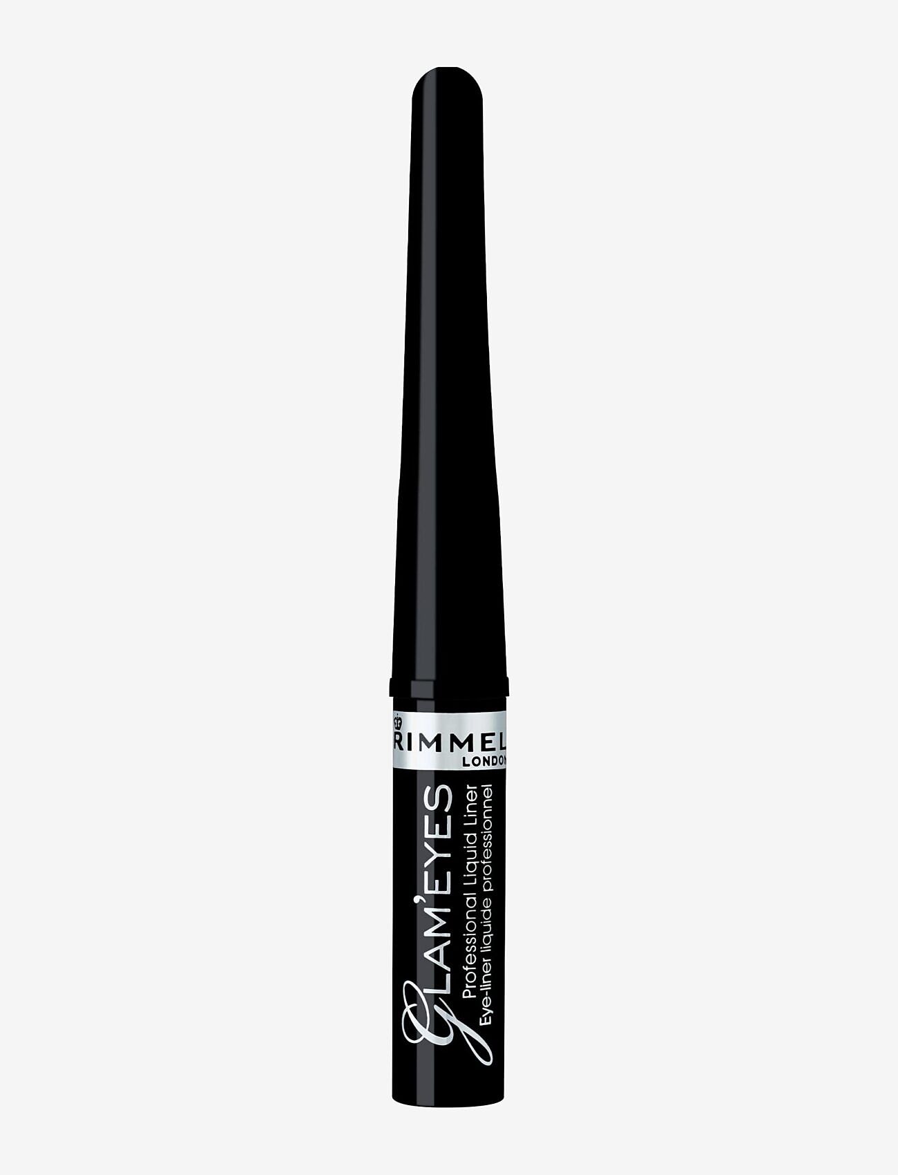 Rimmel - RIMMEL Glam Eyes Professional Eyeliner - makeup - pitch black 001 - 0