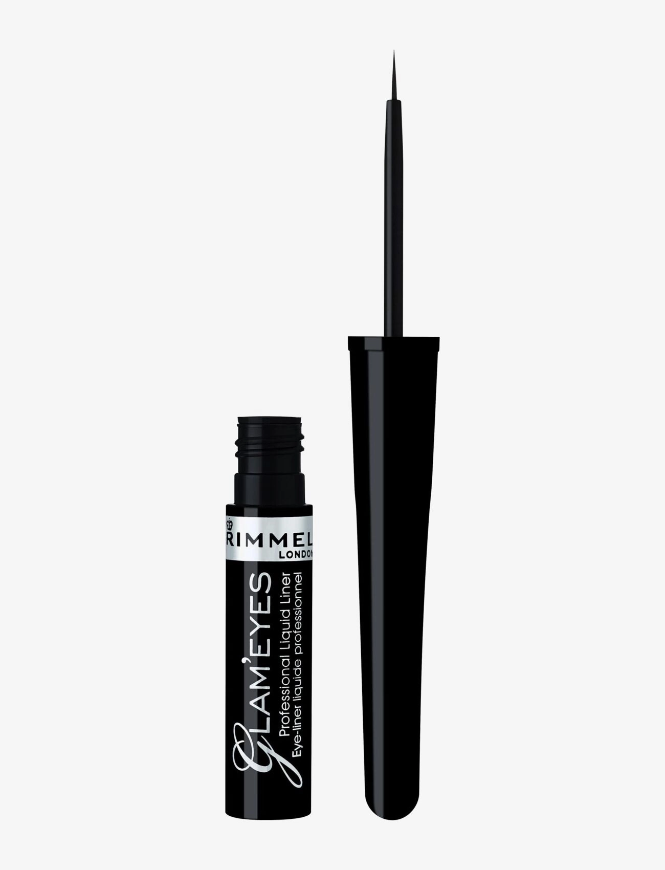 Rimmel - RIMMEL Glam Eyes Professional Eyeliner - meikit - pitch black 001 - 3
