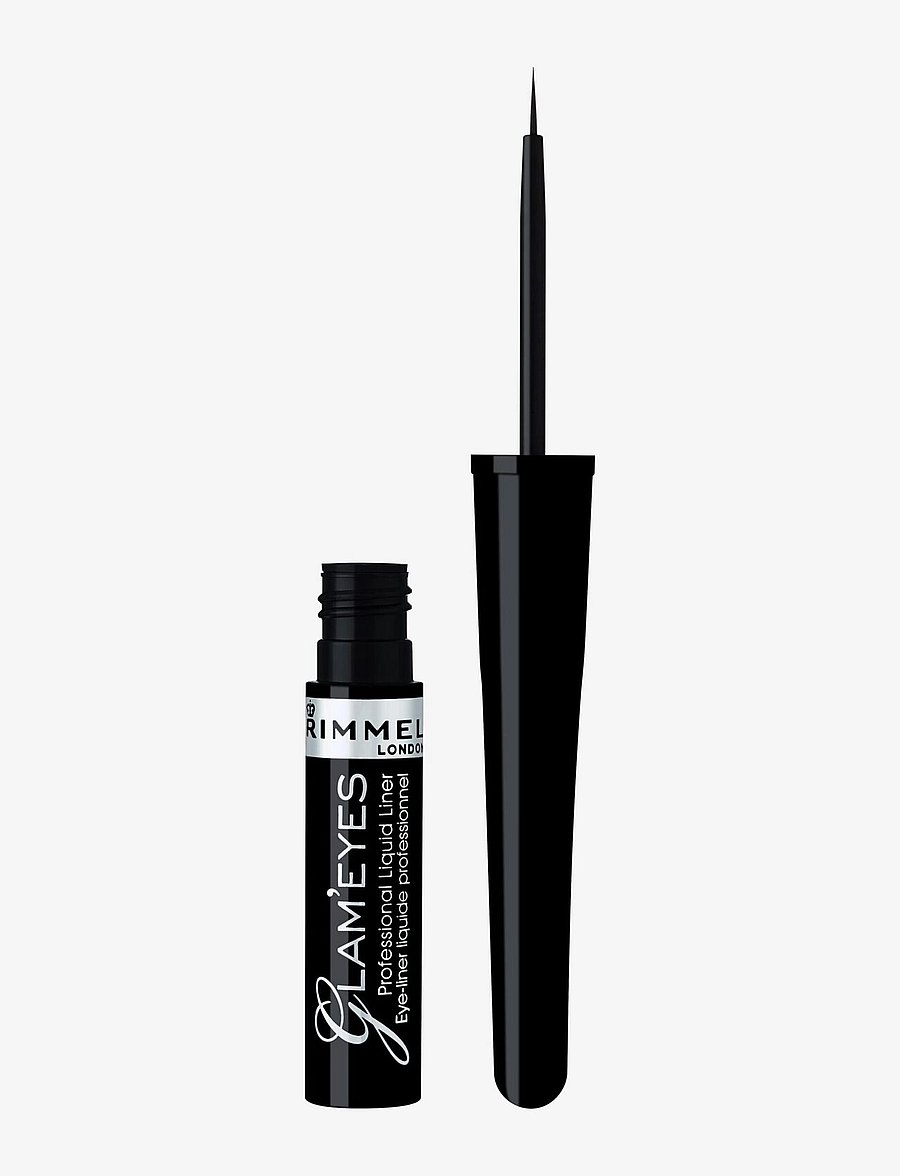 Rimmel - RIMMEL Glam Eyes Professional Eyeliner - smink - pitch black 001 - 3