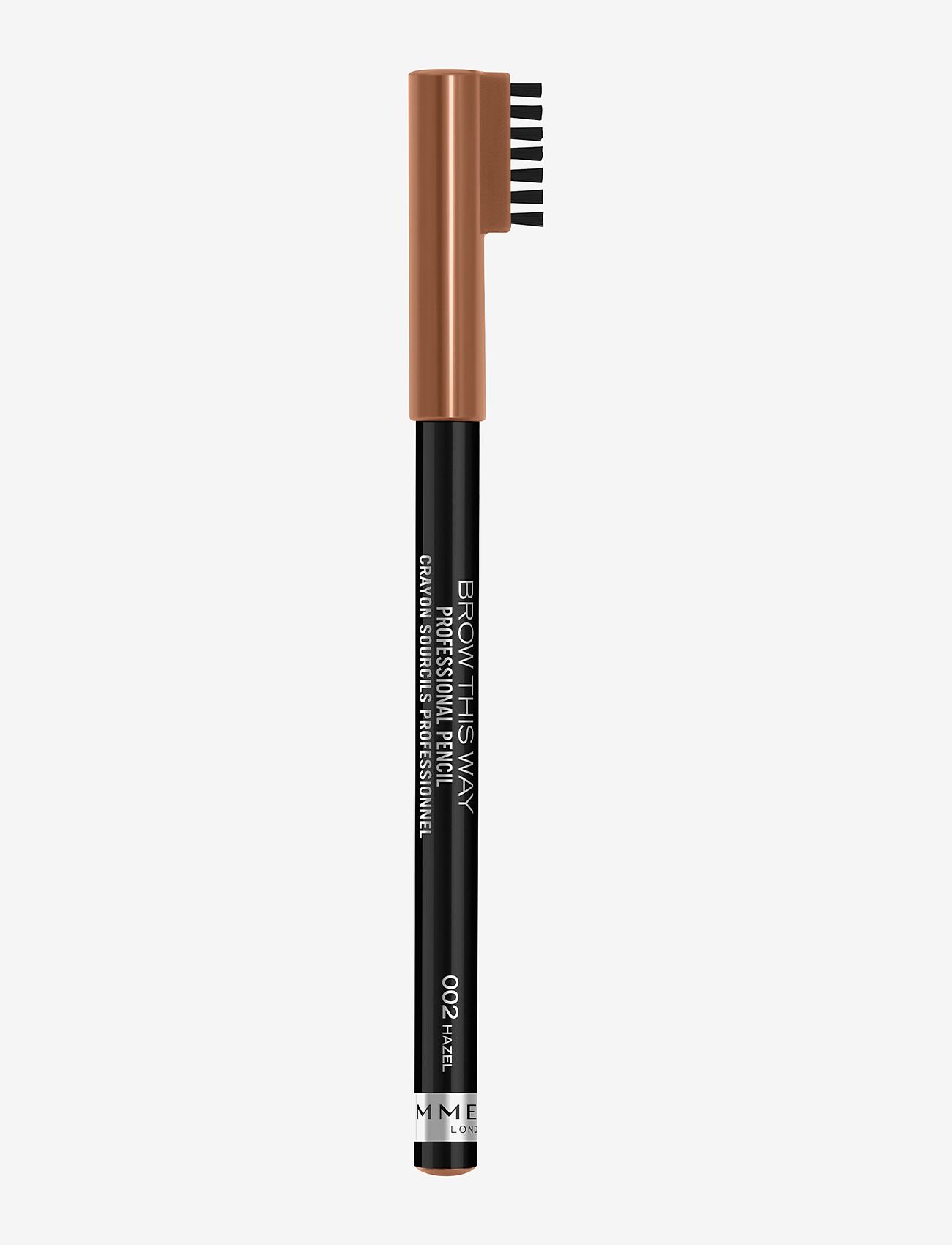 Rimmel - RIMMEL Professional Eye Brow Pencil - smink - 002 hazel - 1