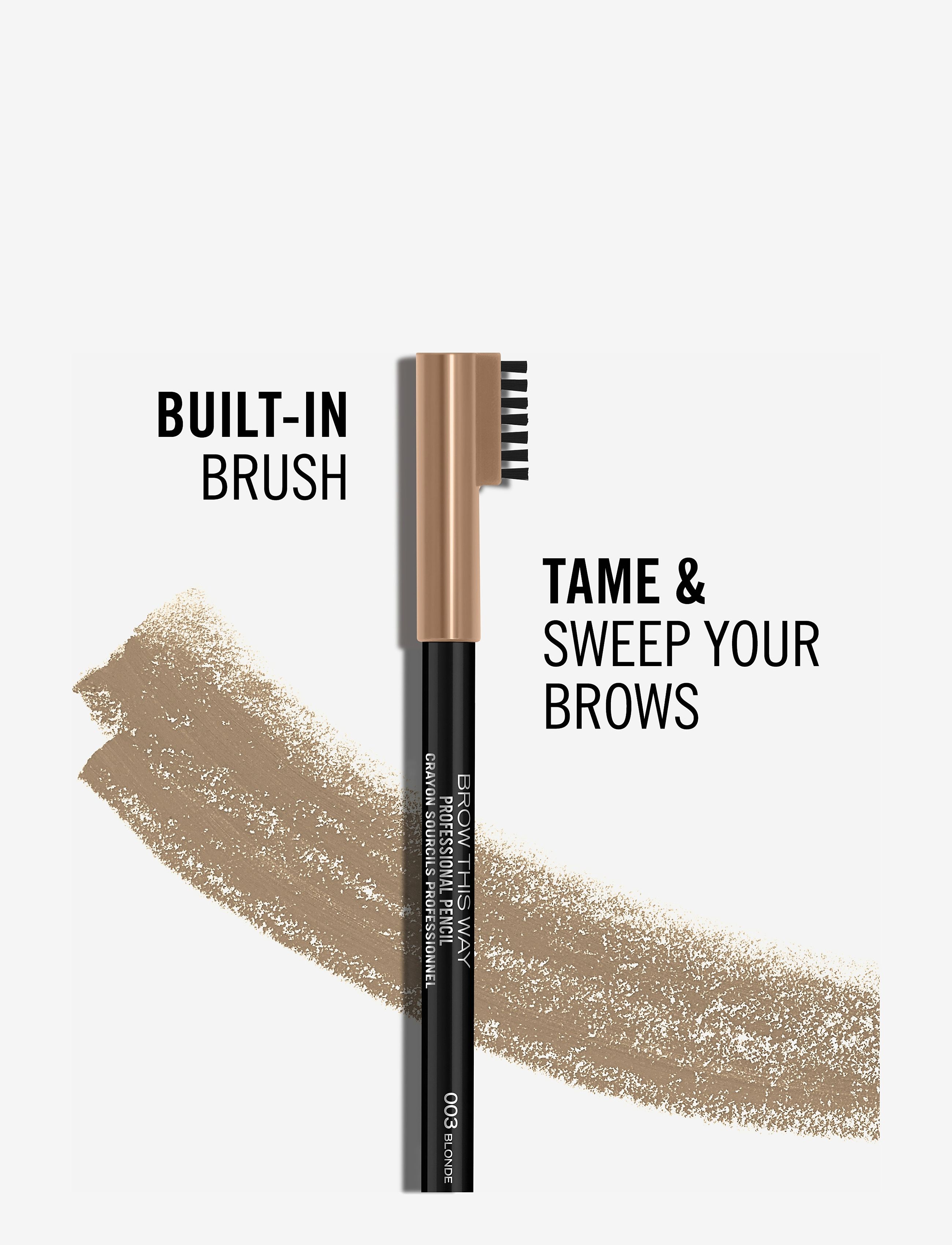 Rimmel - RIMMEL Professional Eye Brow Pencil - Øjne & bryn - 003 blonde - 2