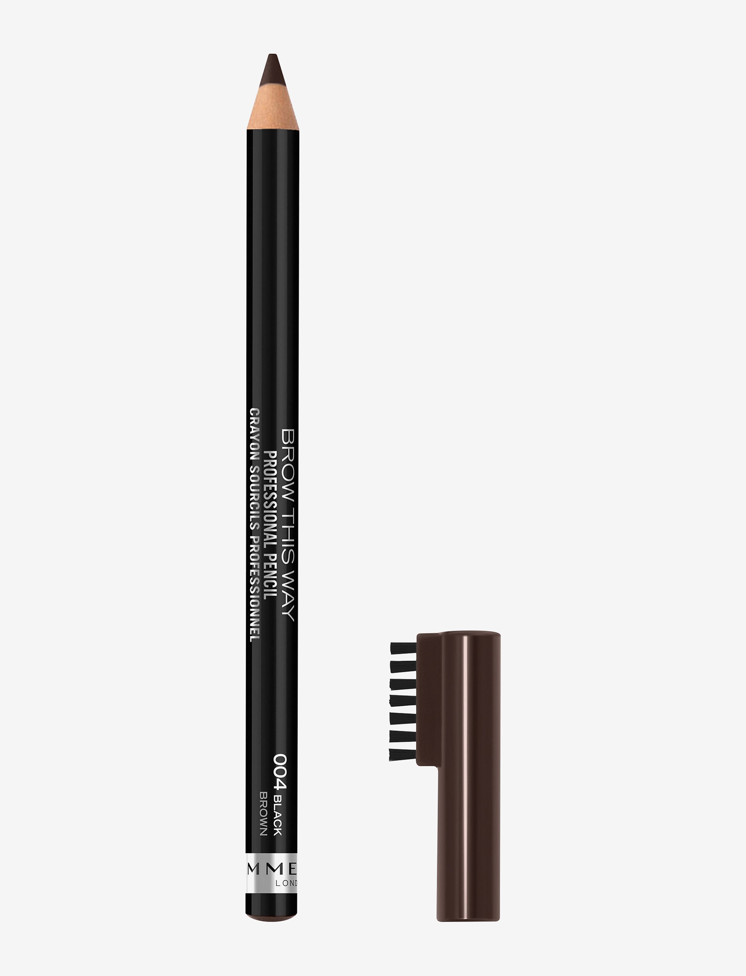 Rimmel RIMMEL Professional Eye Brow Pencil - Øjenbrynsblyanter - 004 BLACK / black