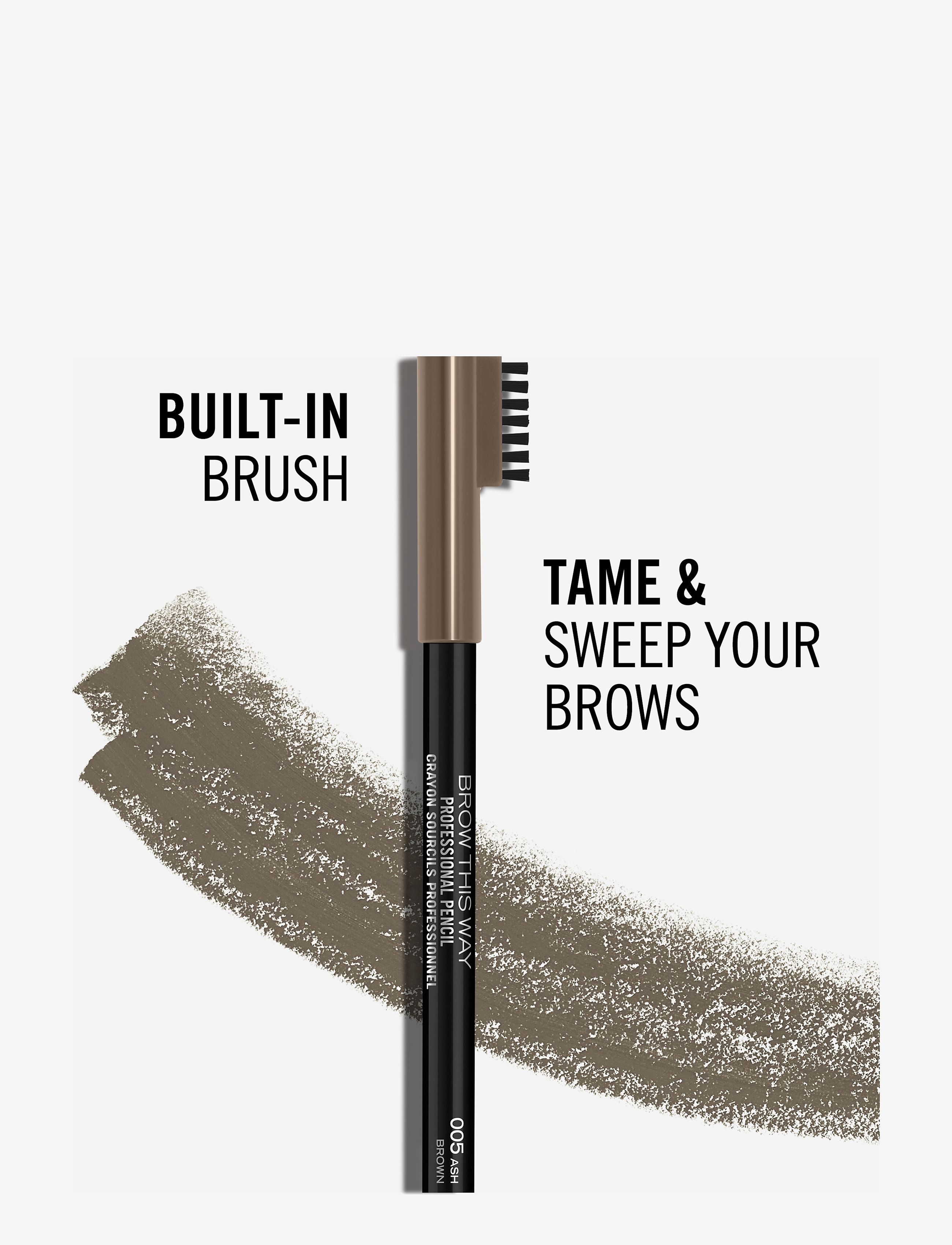 Rimmel - RIMMEL Professional Eye Brow Pencil - Øjne & bryn - 005 ashbrown - 2
